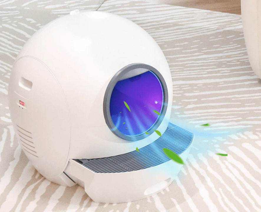 Selbstreinigende Katzenhaustoilette CLB1