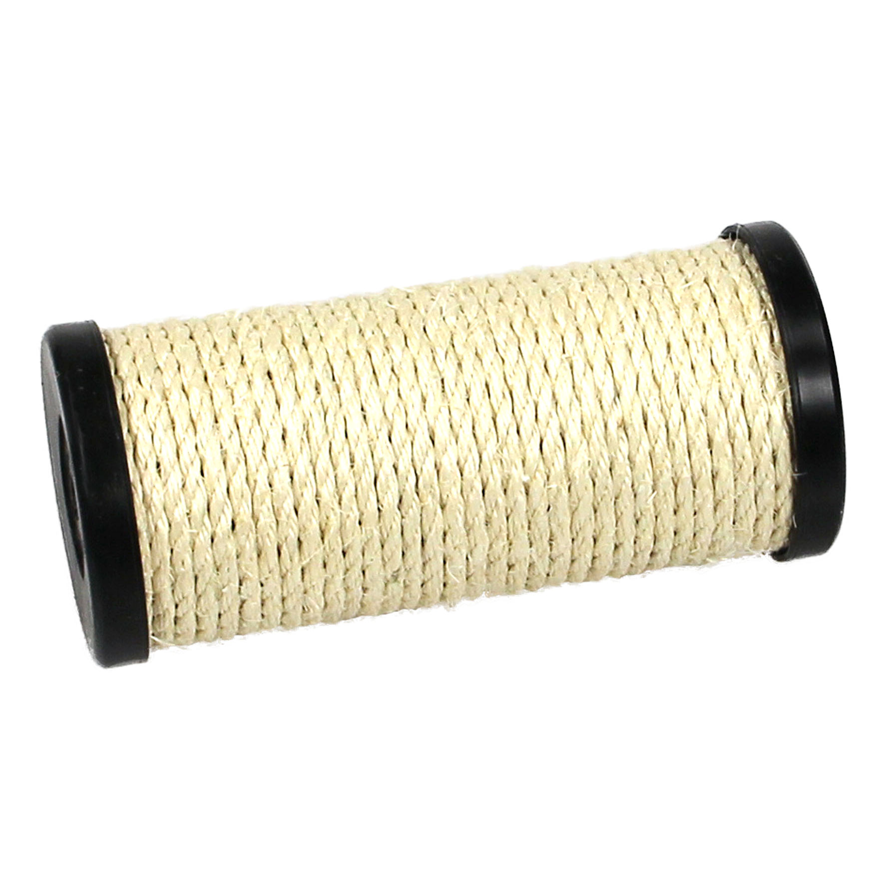 Colonna in sisal, D=10cm L=23cm (filettatura 10mm)