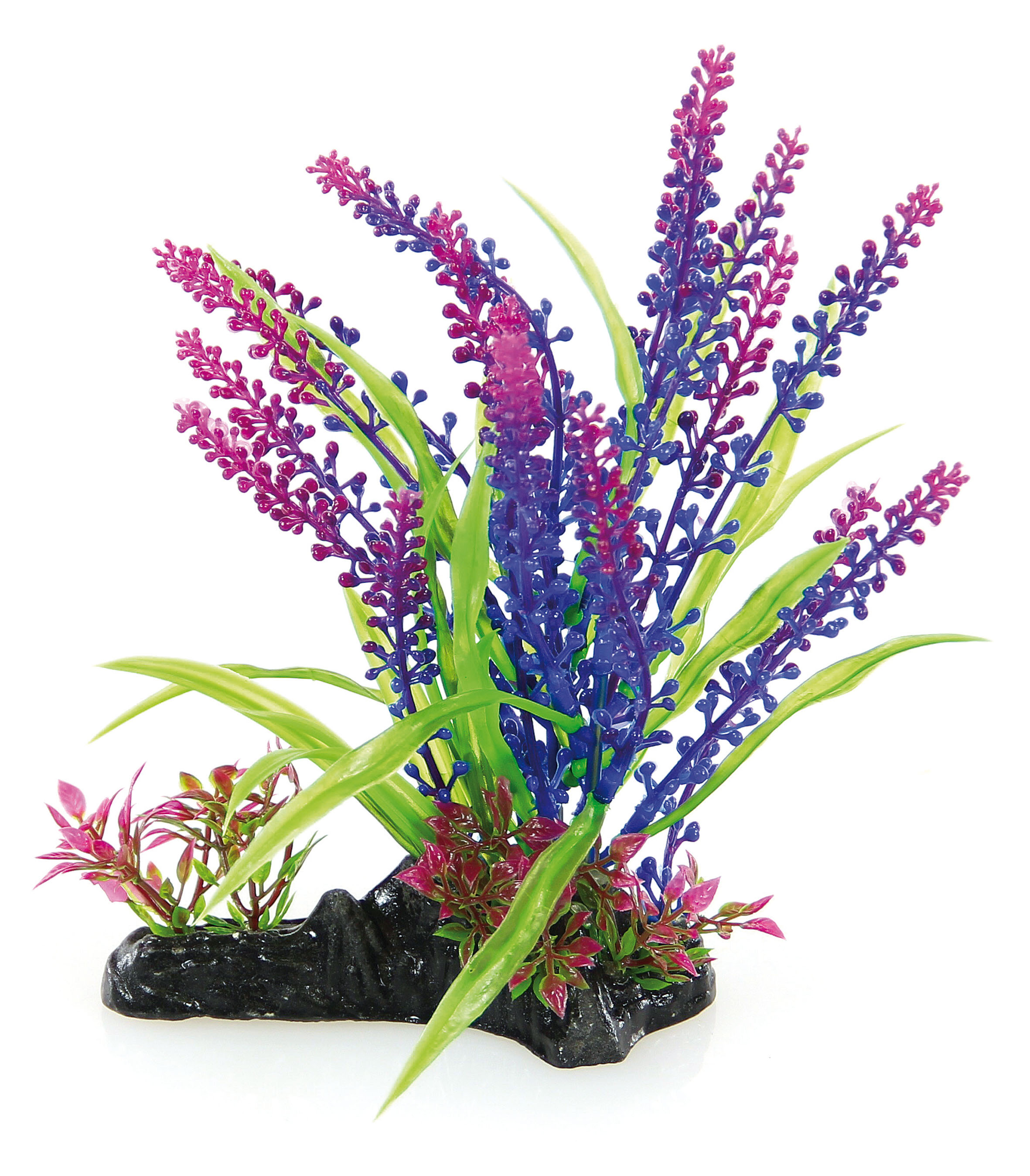 Fantasy Plant AB-125, 20cm grün-blau-violett