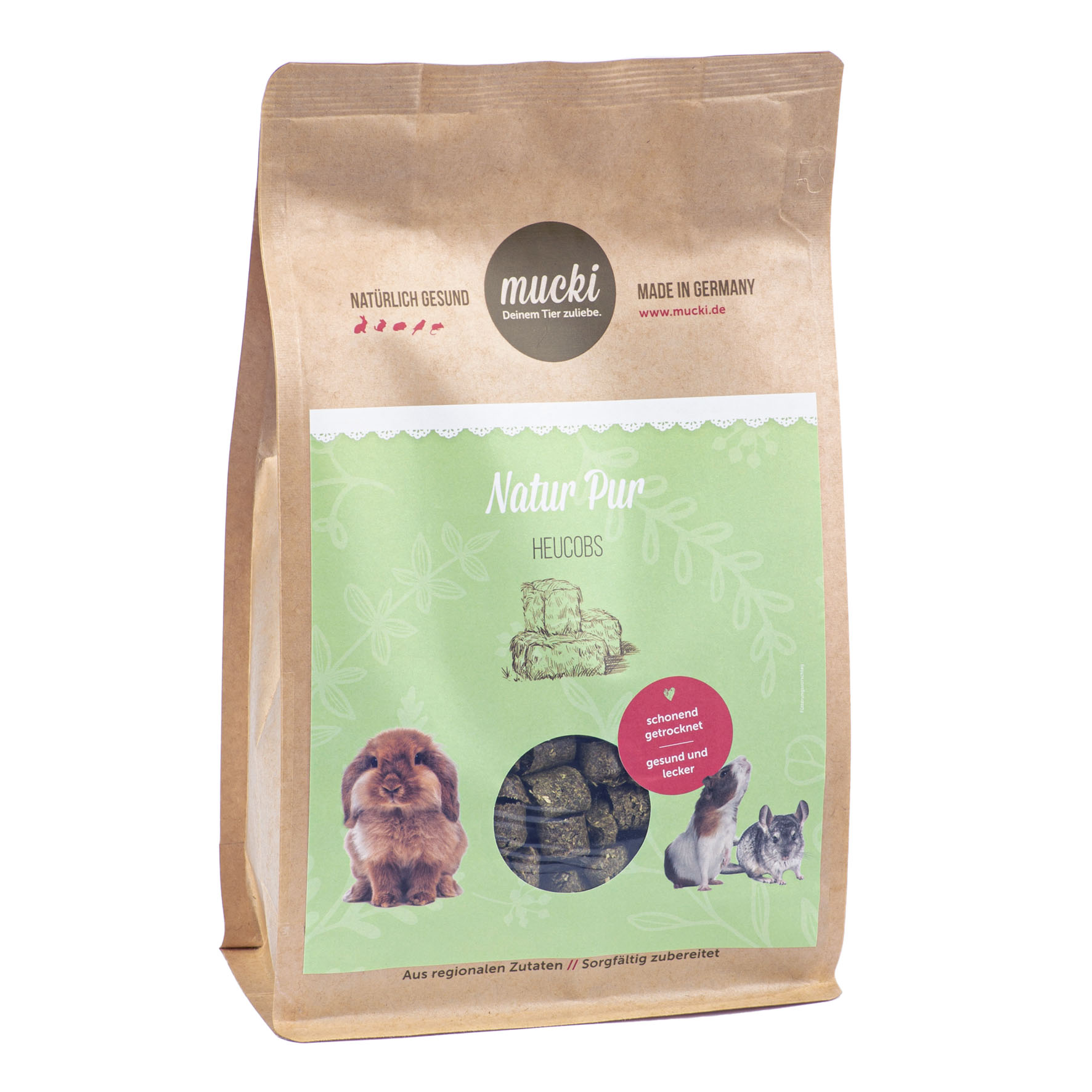 Mucki Natur Pur Heucobs, 1kg