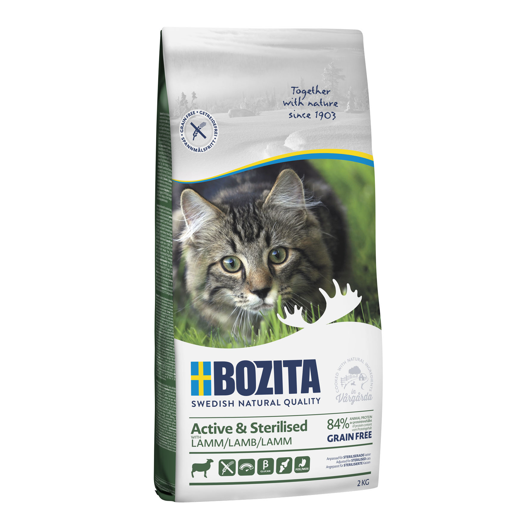 Bozita Grain Free Lamb, 2kg