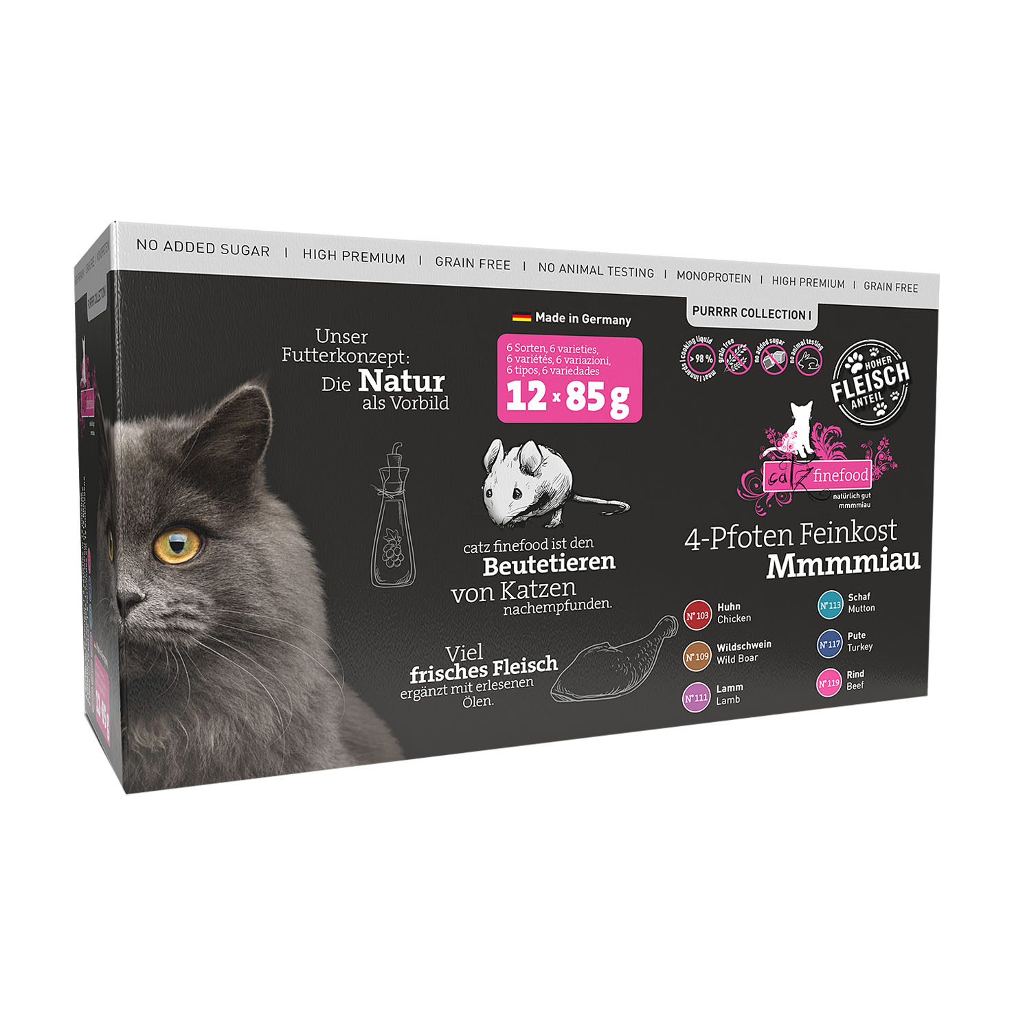 Catz finefood Purrrr I Multipack, 12x85g