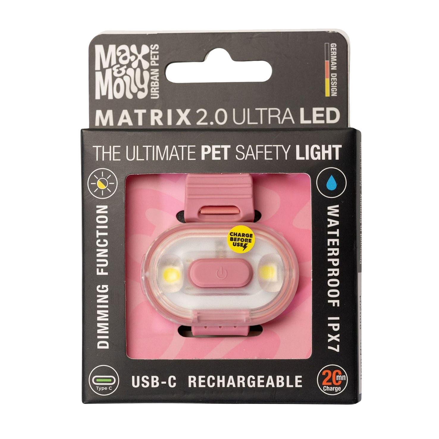 Max&Molly Matrix Ultra LED 2.0 rosa