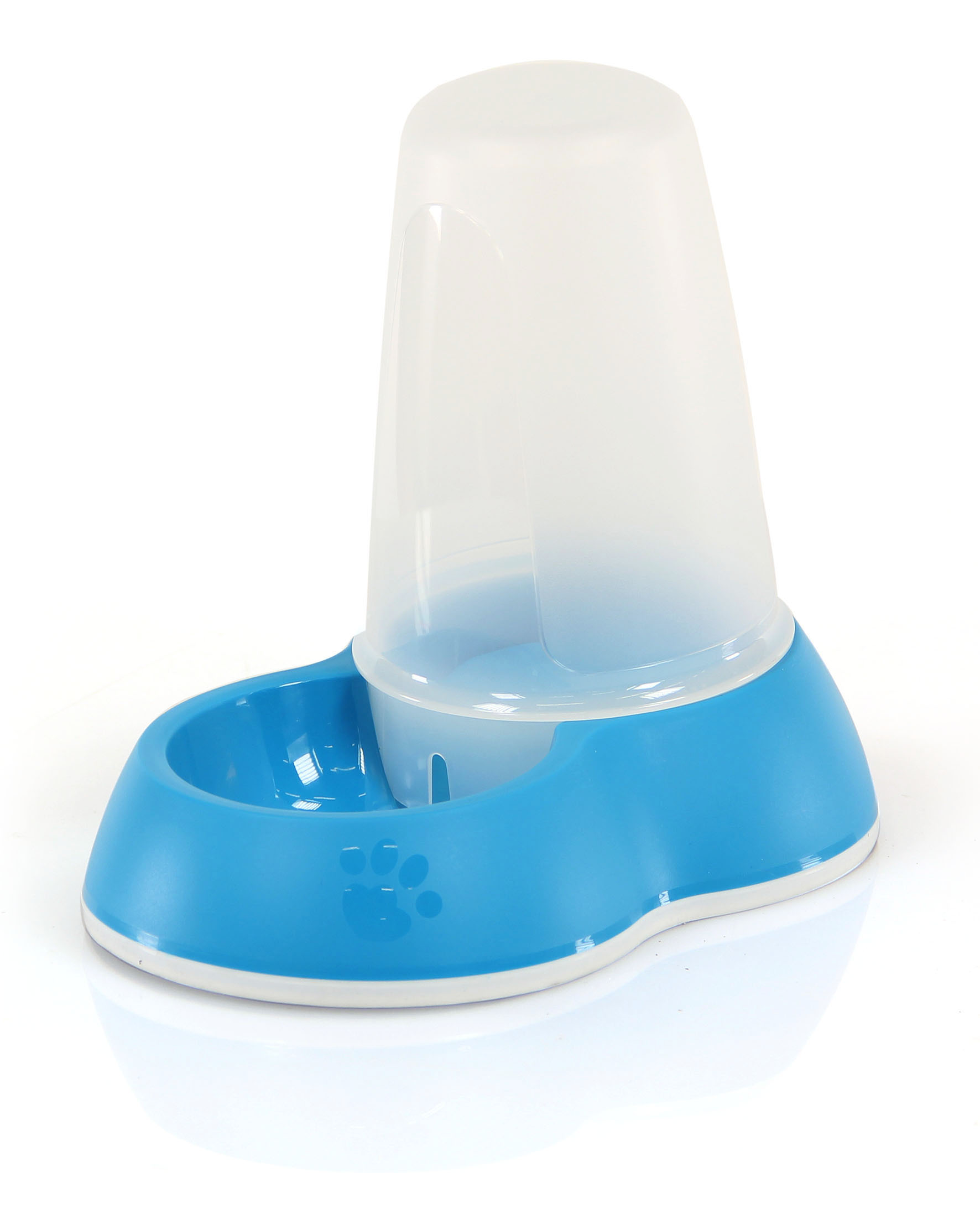 swisspet Kunststoff-Wasserspender Genius blau L, 3L, 32.5x21x29.8cm