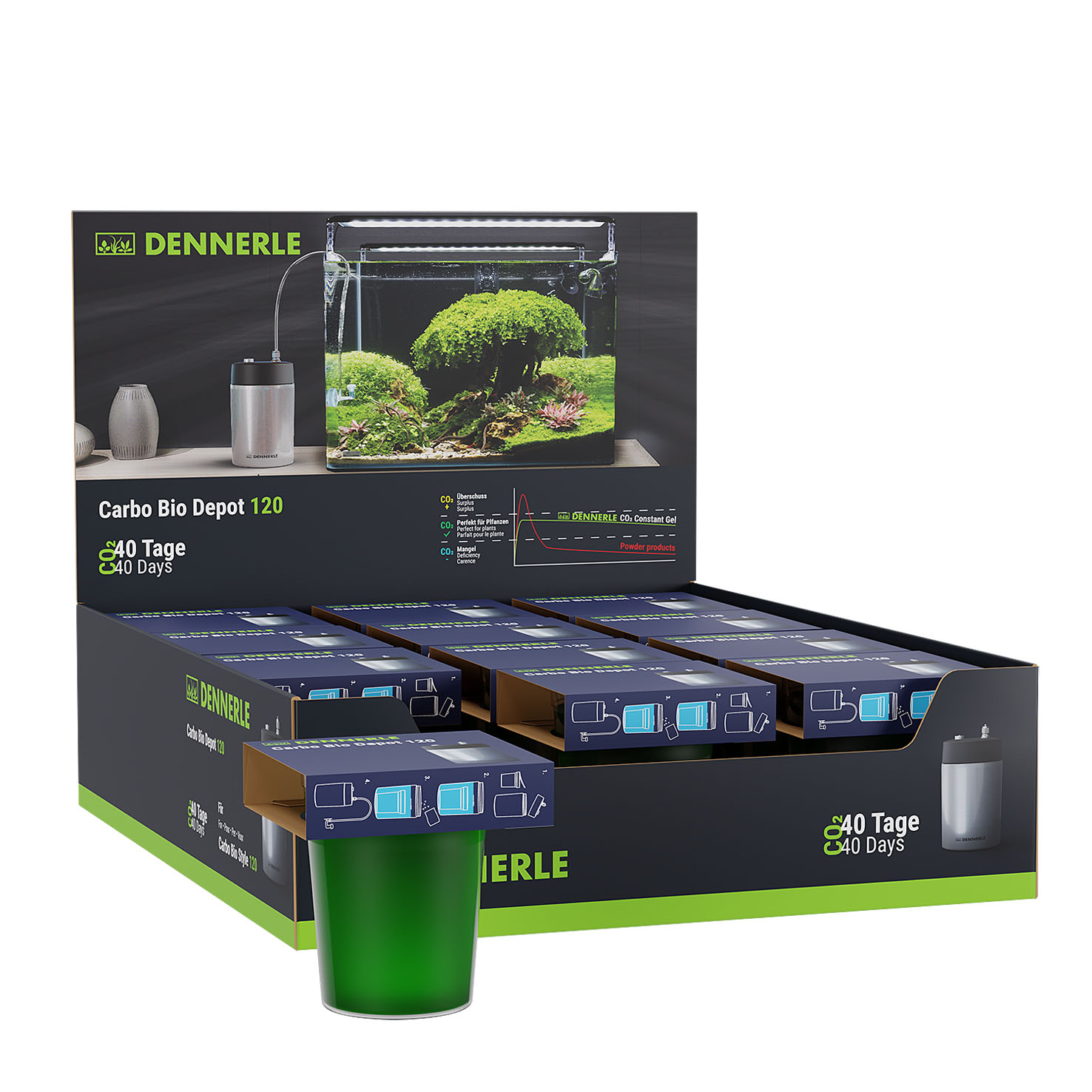Dennerle Carbo Bio Style Depot 120 / Nachfüller Dennerle Carbo Bio Style Depot 120 / Nachfüller