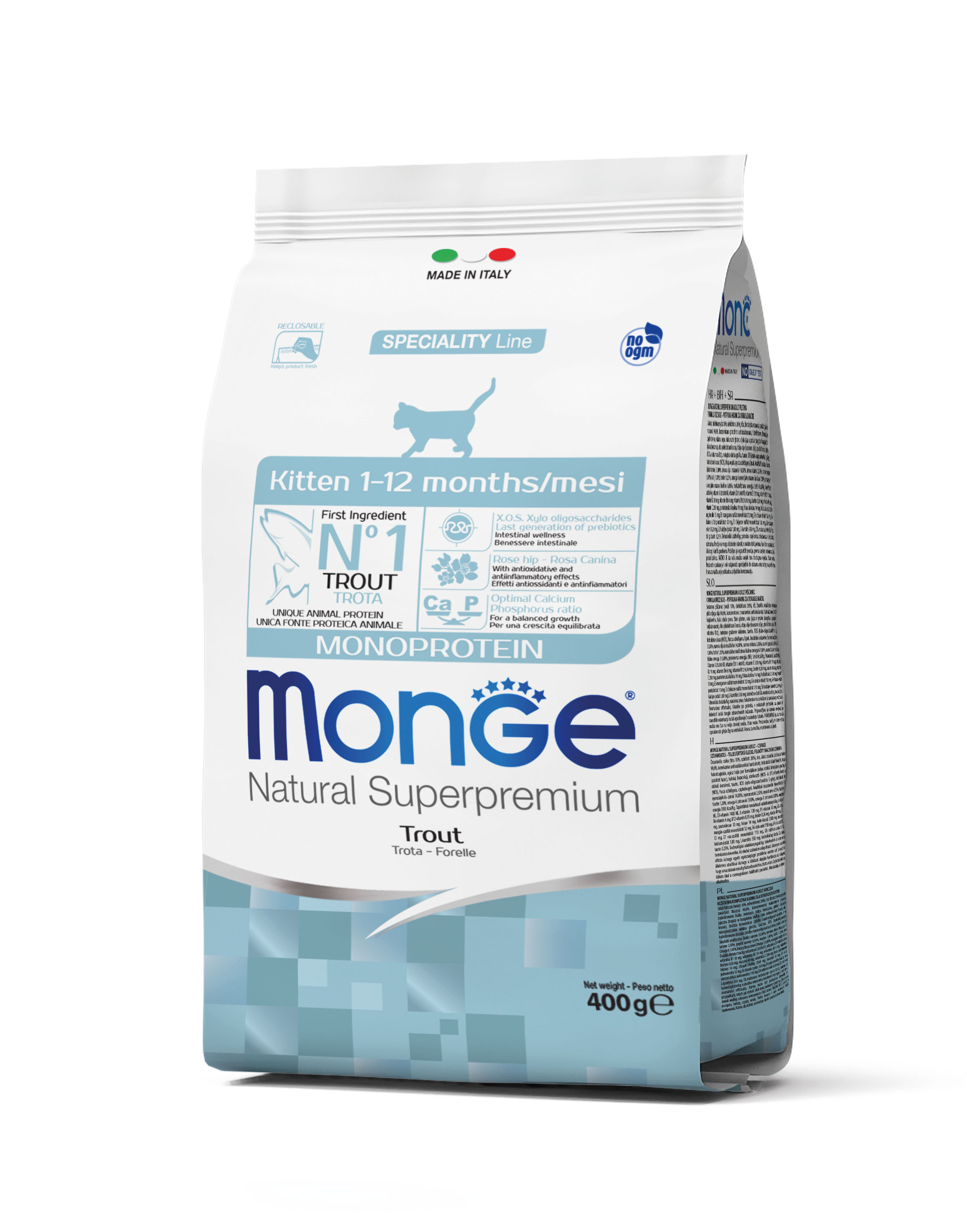 Monge Katze Monoprotein Kitten Forelle
