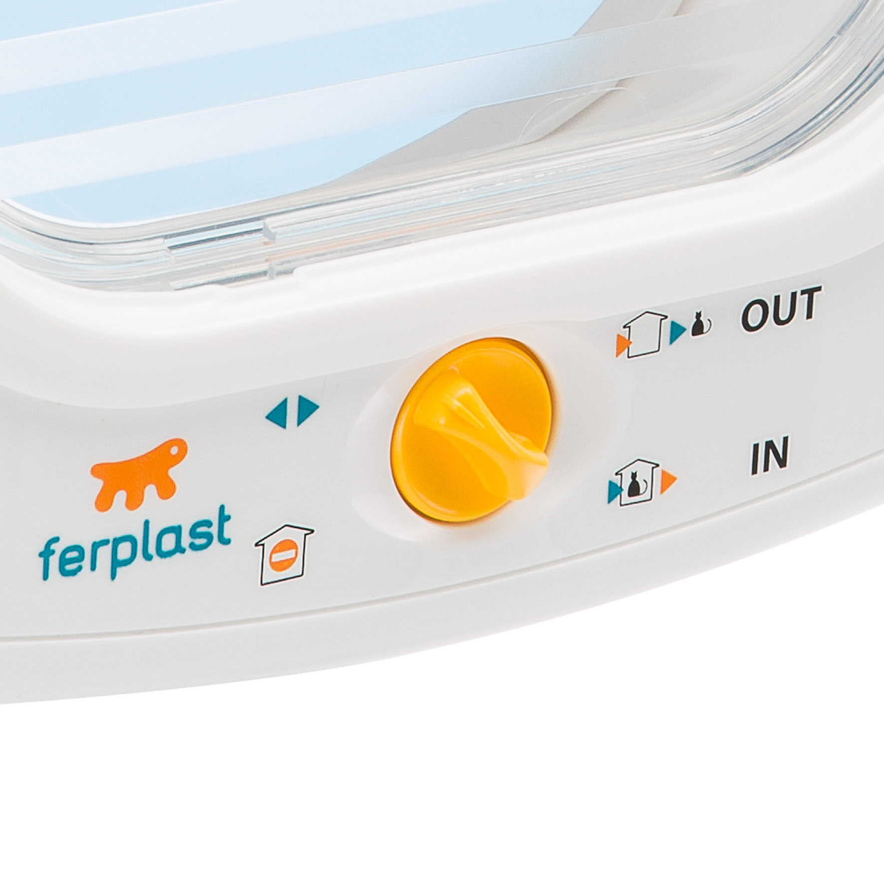 Ferplast Katzentüre Swing 9 4-Weg, weiss Ferplast Katzentüre Swing 9 4-Weg, weiss