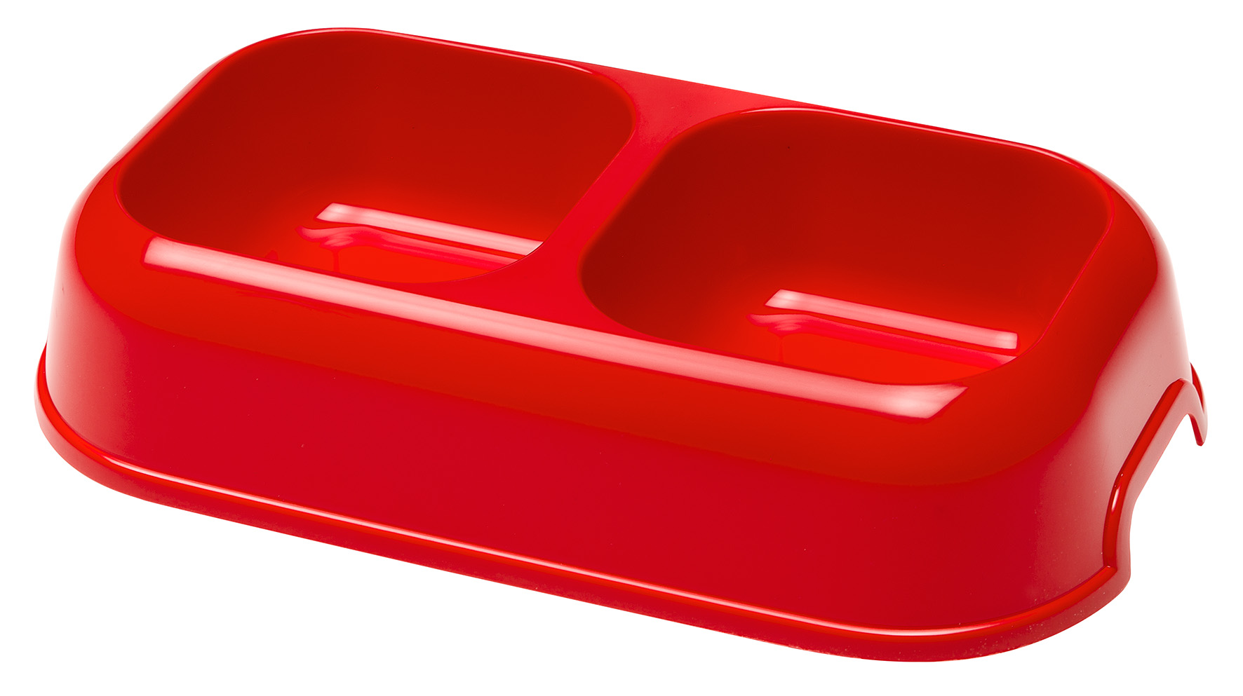 Ferplast Doppelnapf Party 16, rot