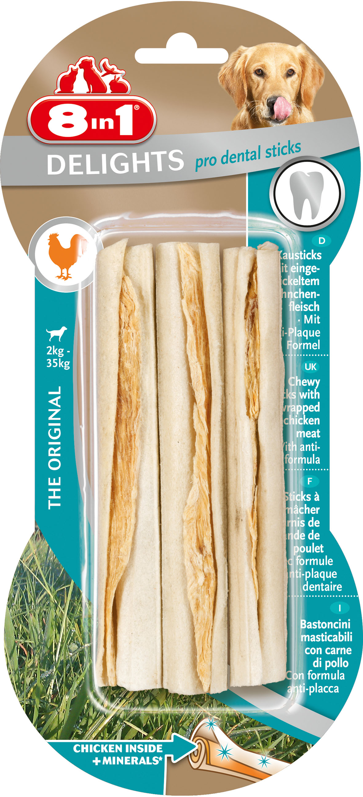 8in1 Delights Pro Dental sticks