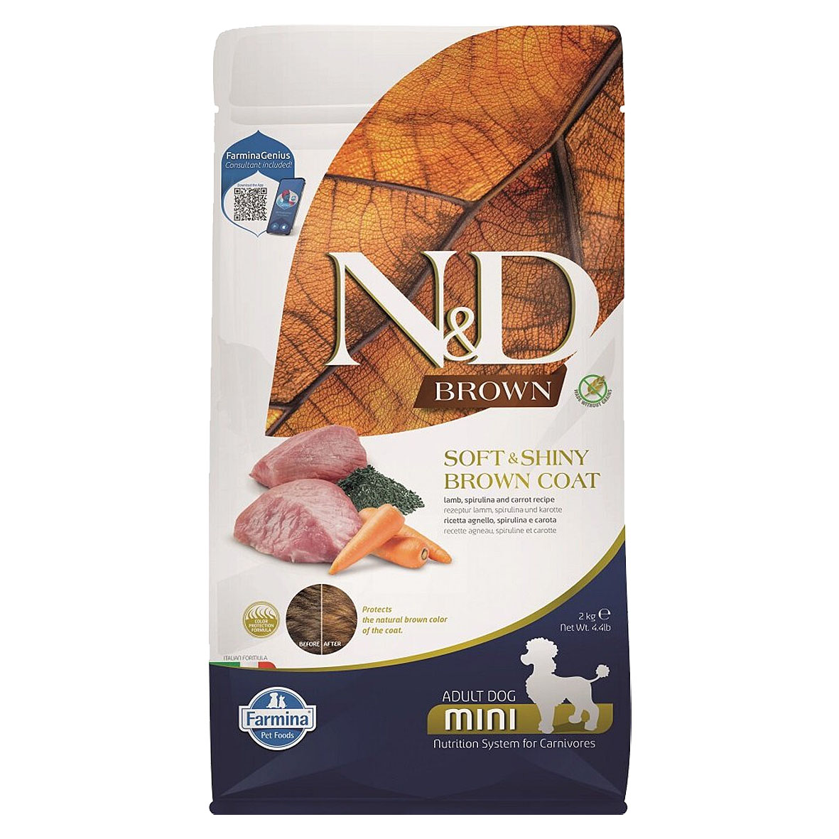 Farmina Lamm, Spirulina und Karotte, 2.0kg