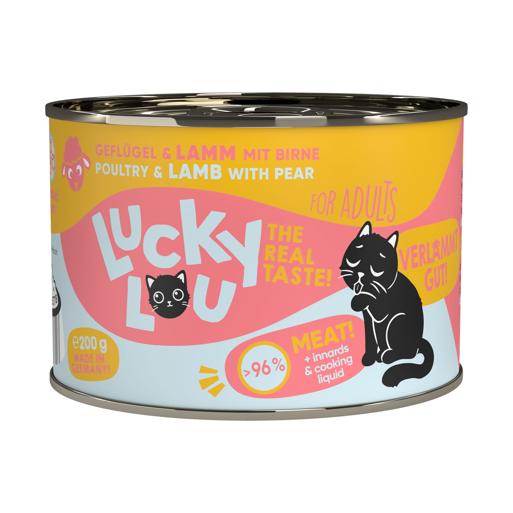 Lucky Lou Adulte volaille & agneau, 200g