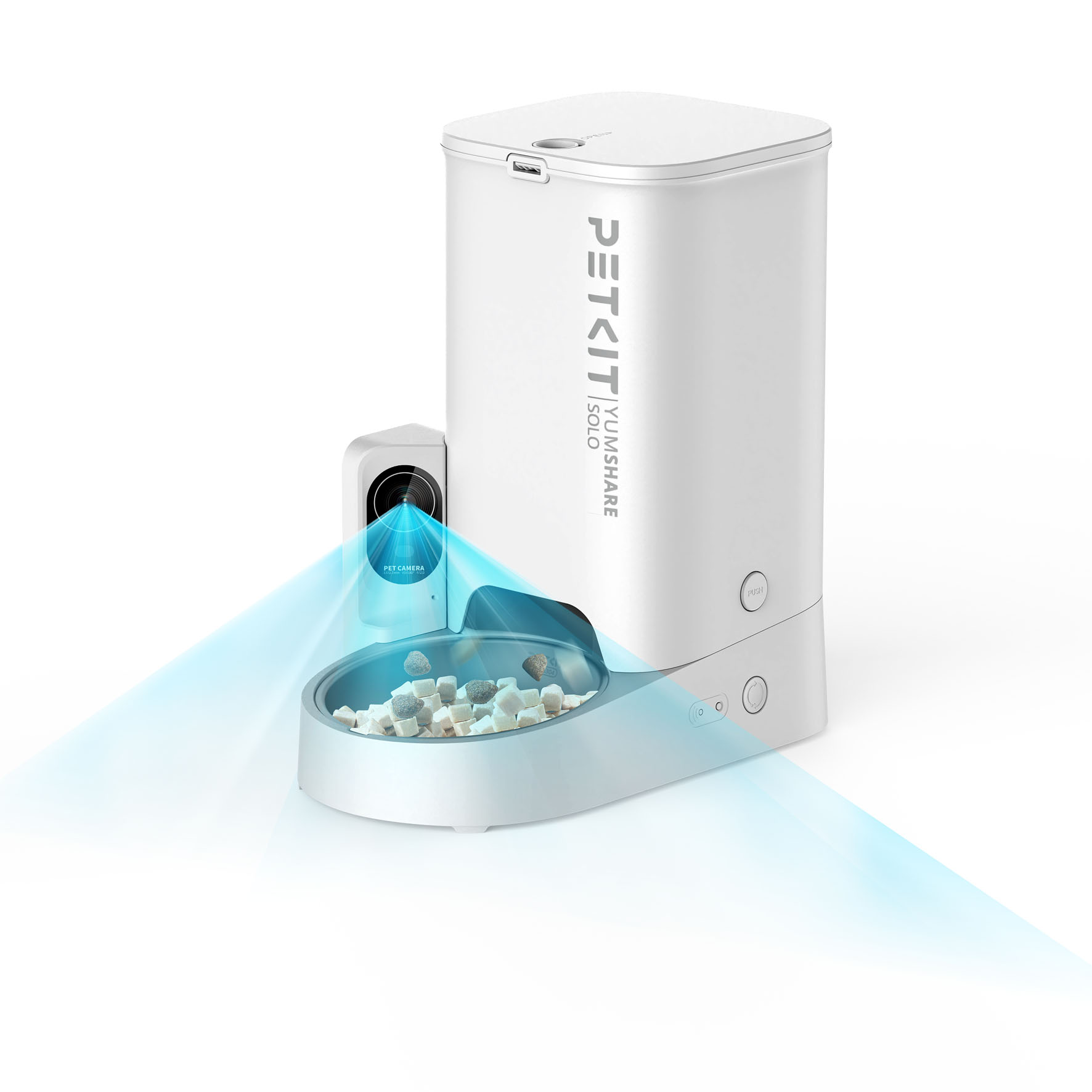 PETKIT YumShare Solo Distributeur automatique de nourriture avec caméra