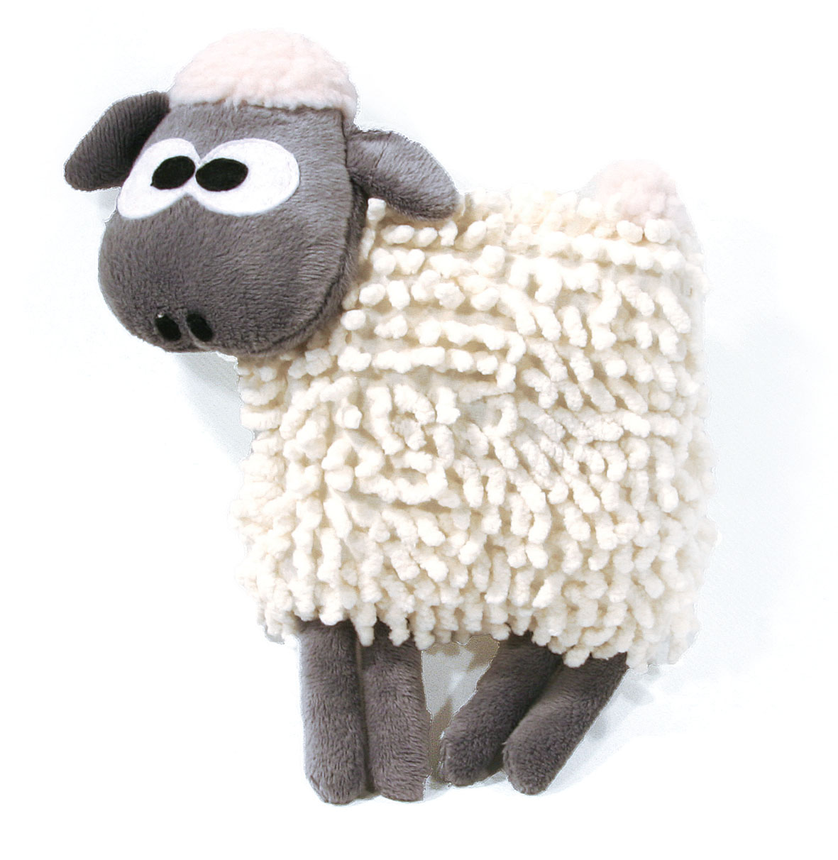 swisspet Sheepy, weiss, mit Quietscher