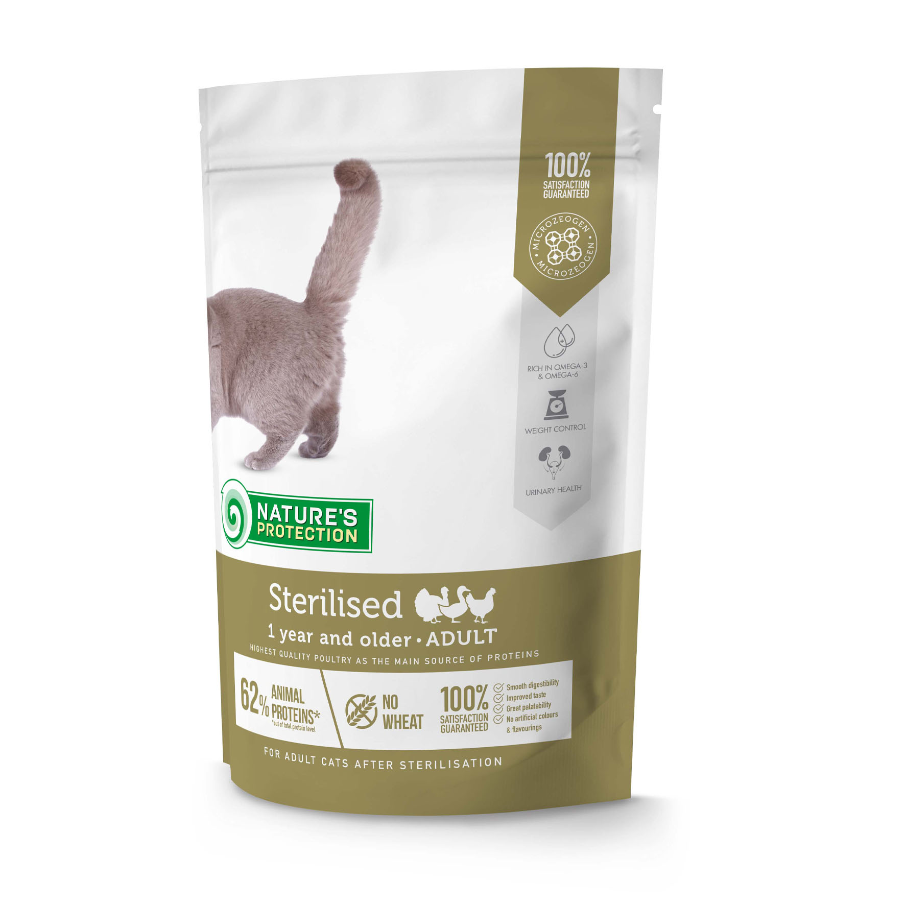 Nature's Protection Adult Sterilised mit Geflügel, 400g