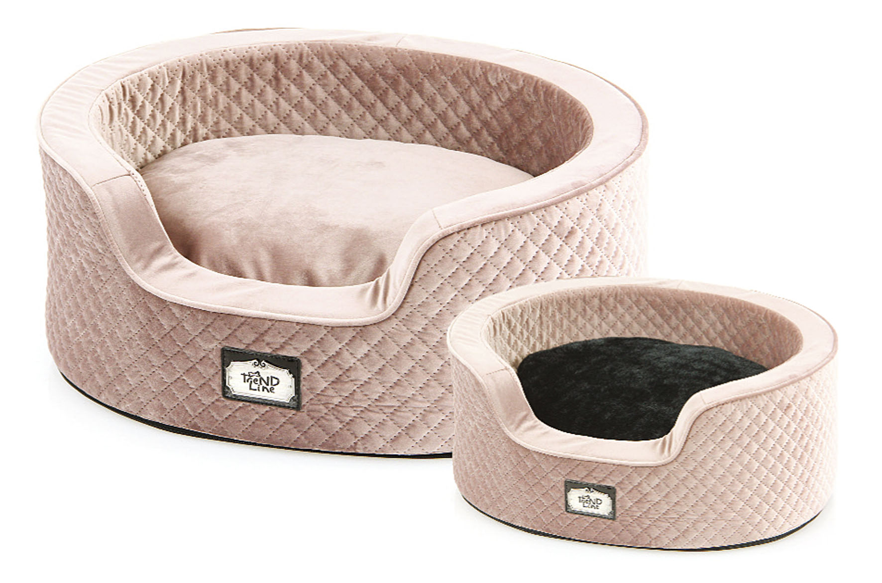 TrendLine lit pour chiens & chats Luton, ovale, S, 50x40x20cm