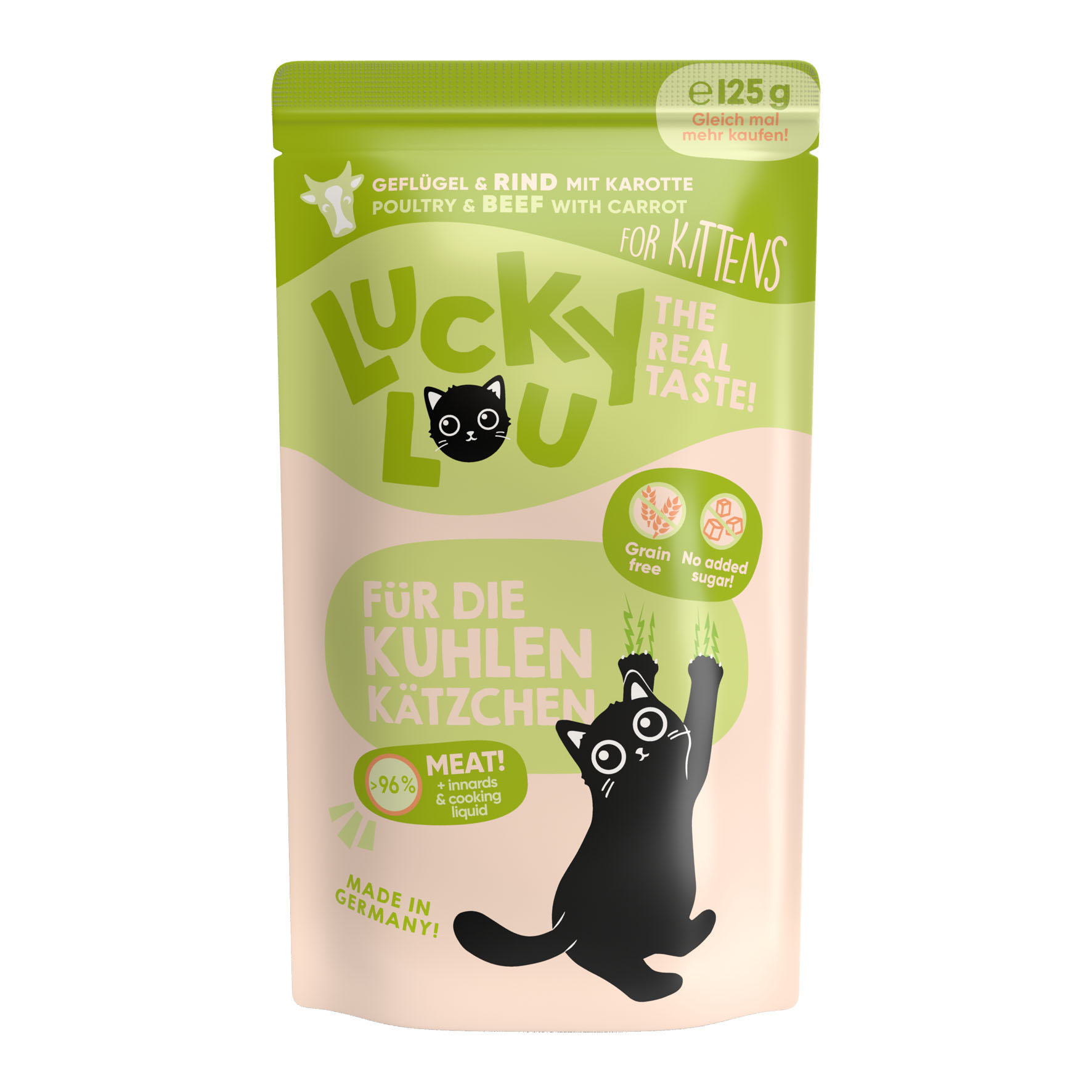 Lucky Lou Kitten Geflügel & Rind