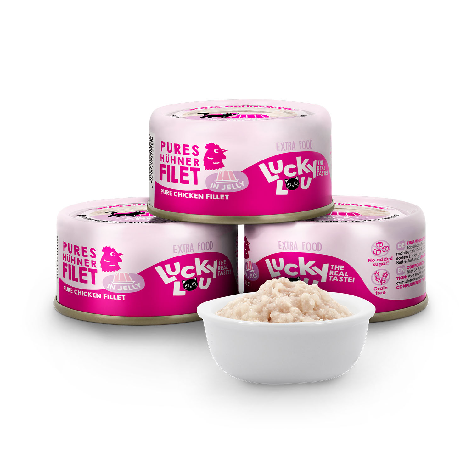 Lucky Lou Hühnerfilet in Jelly, 70g