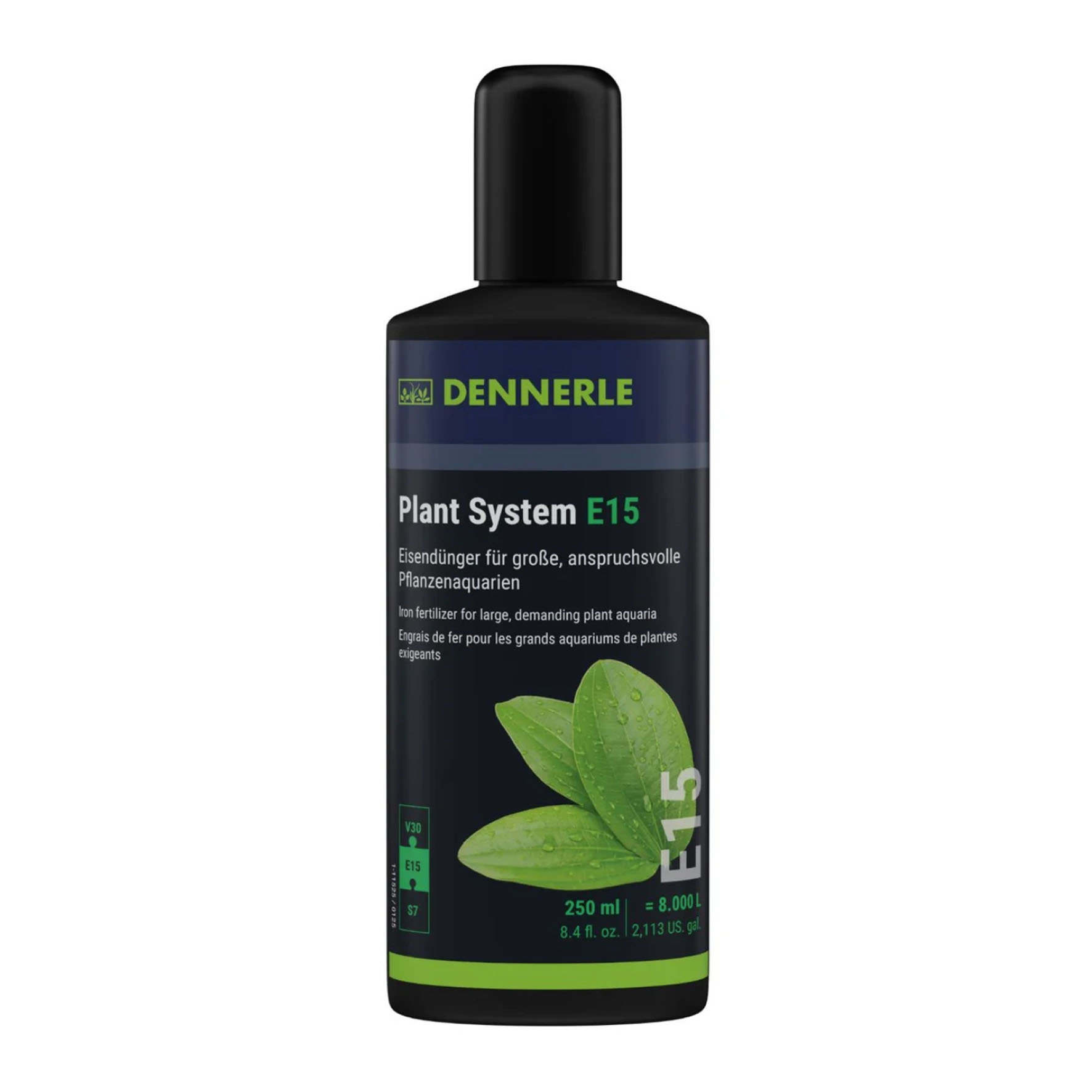 Dennerle Plant System E15, engrais pour plantes, 250 ml