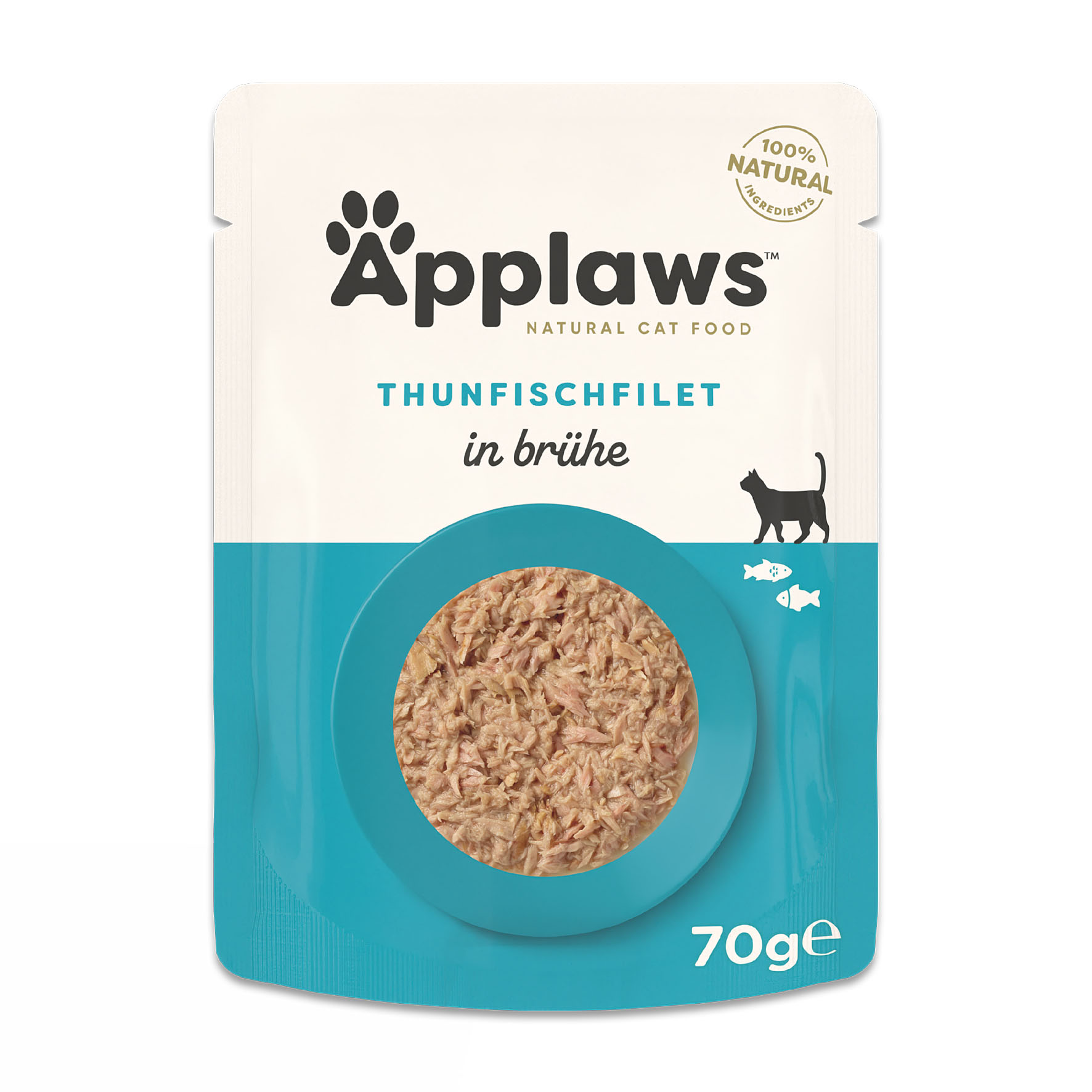 Applaws Thunfischfilet in Brühe, 70g