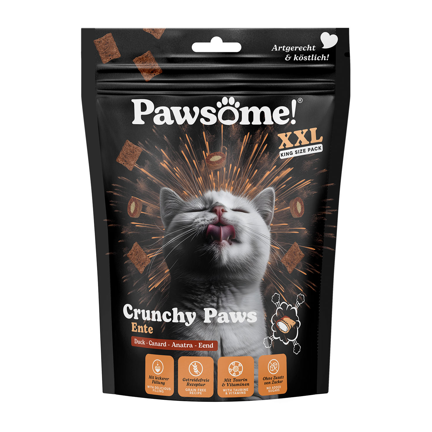 Pawsome Crunchy Paws Ente 150g