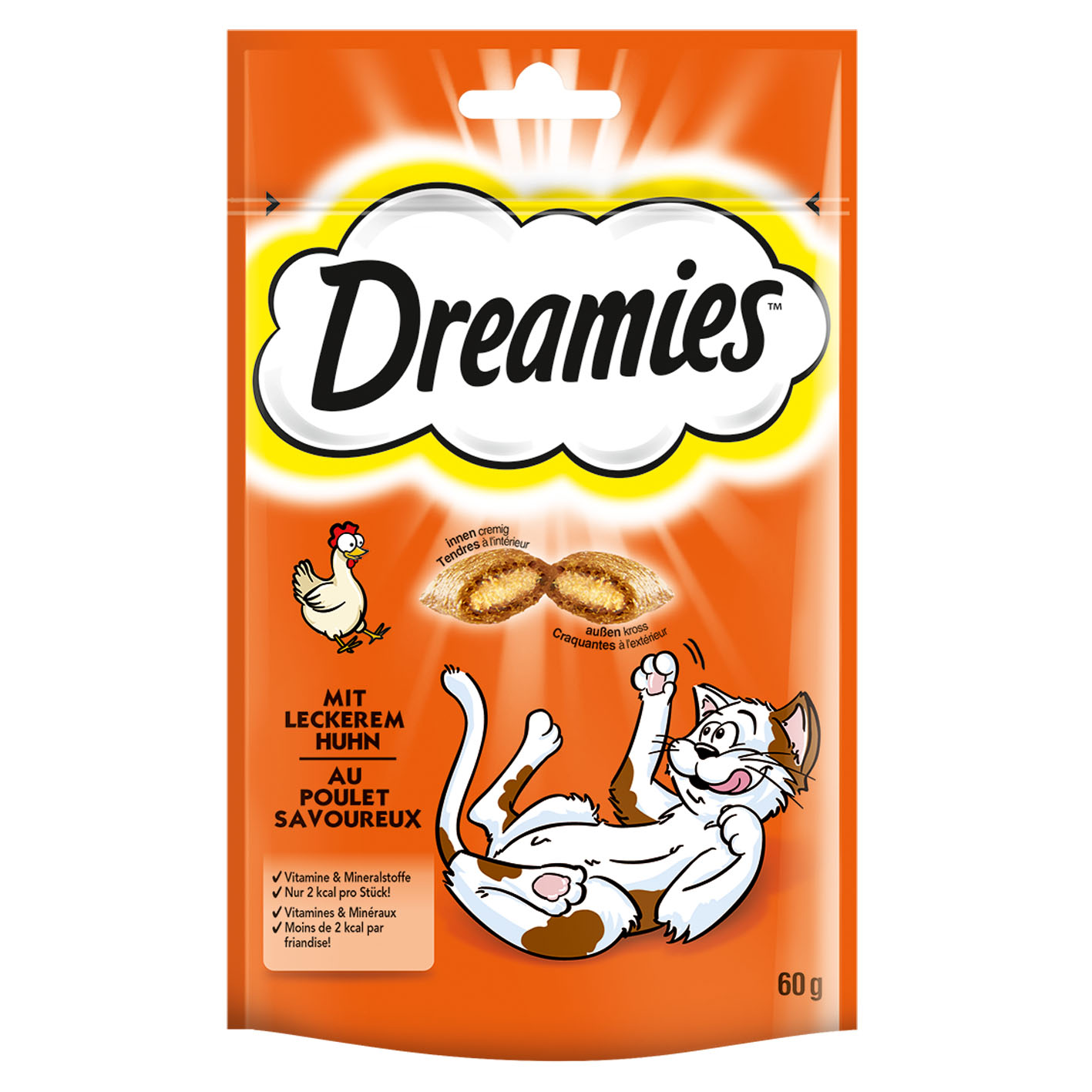 Dreamies mit Huhn