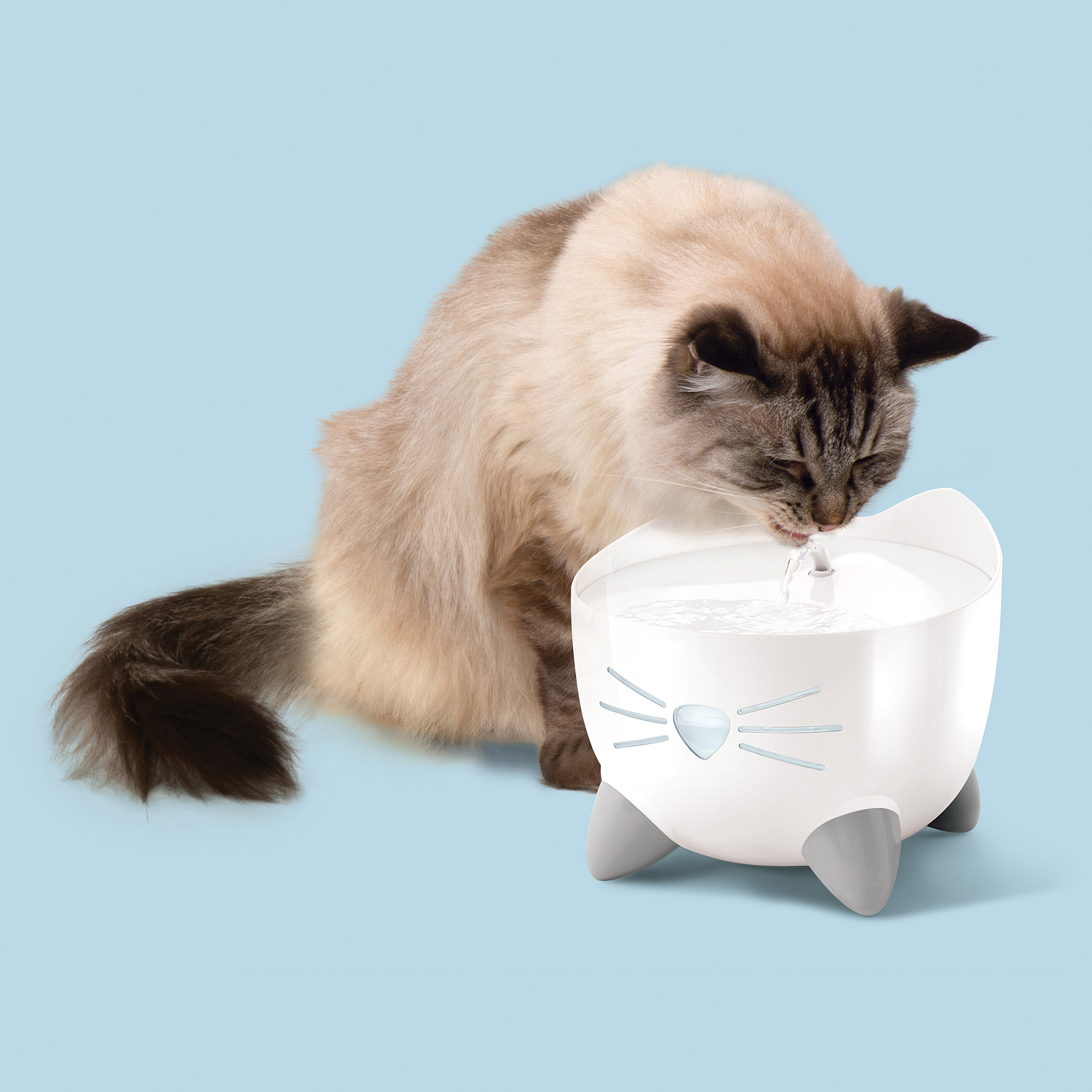 Pixi fontaine à eau, 2.5L, blanc, sans WiFi