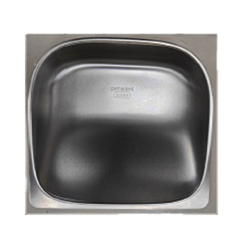 Schale zu Futterautomat i202 aus Edelstahl