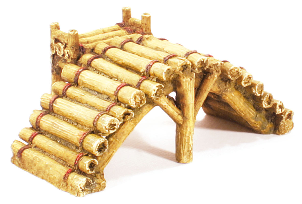 Amazonas Holz Brücke