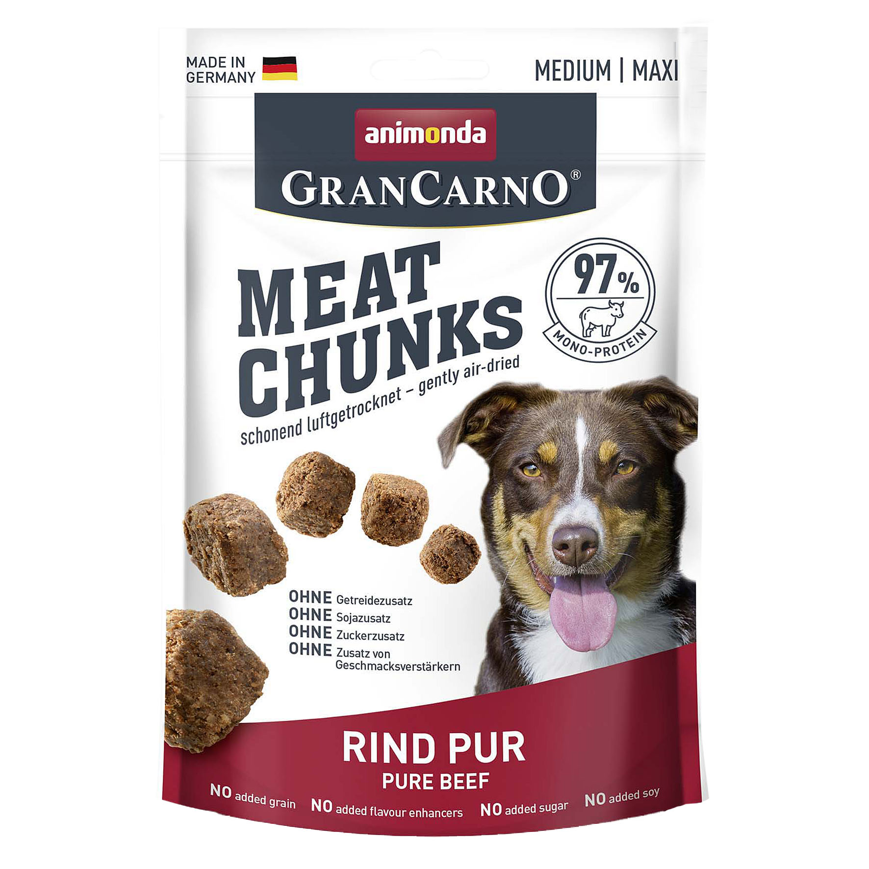 Animonda GranCarno Adult Meat Chunks Rind pur, 80g Animonda GranCarno Adult Meat Chunks Rind pur, 80g