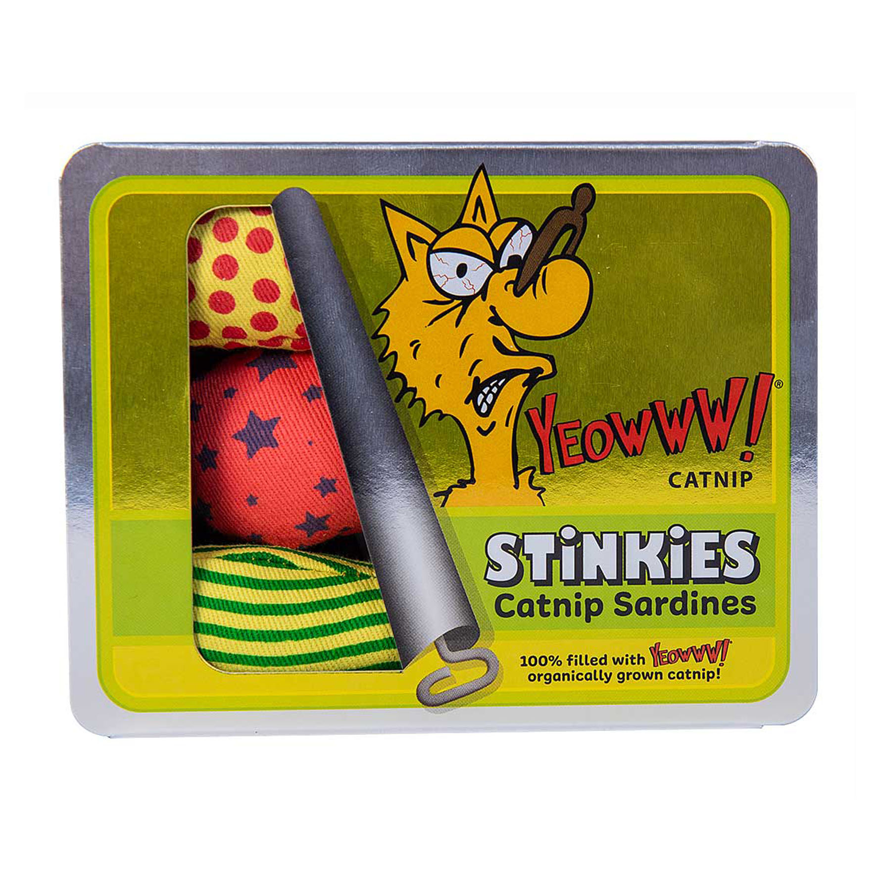 Yeowww Stinkies Sardines 7,5 cm – 3 Stk.