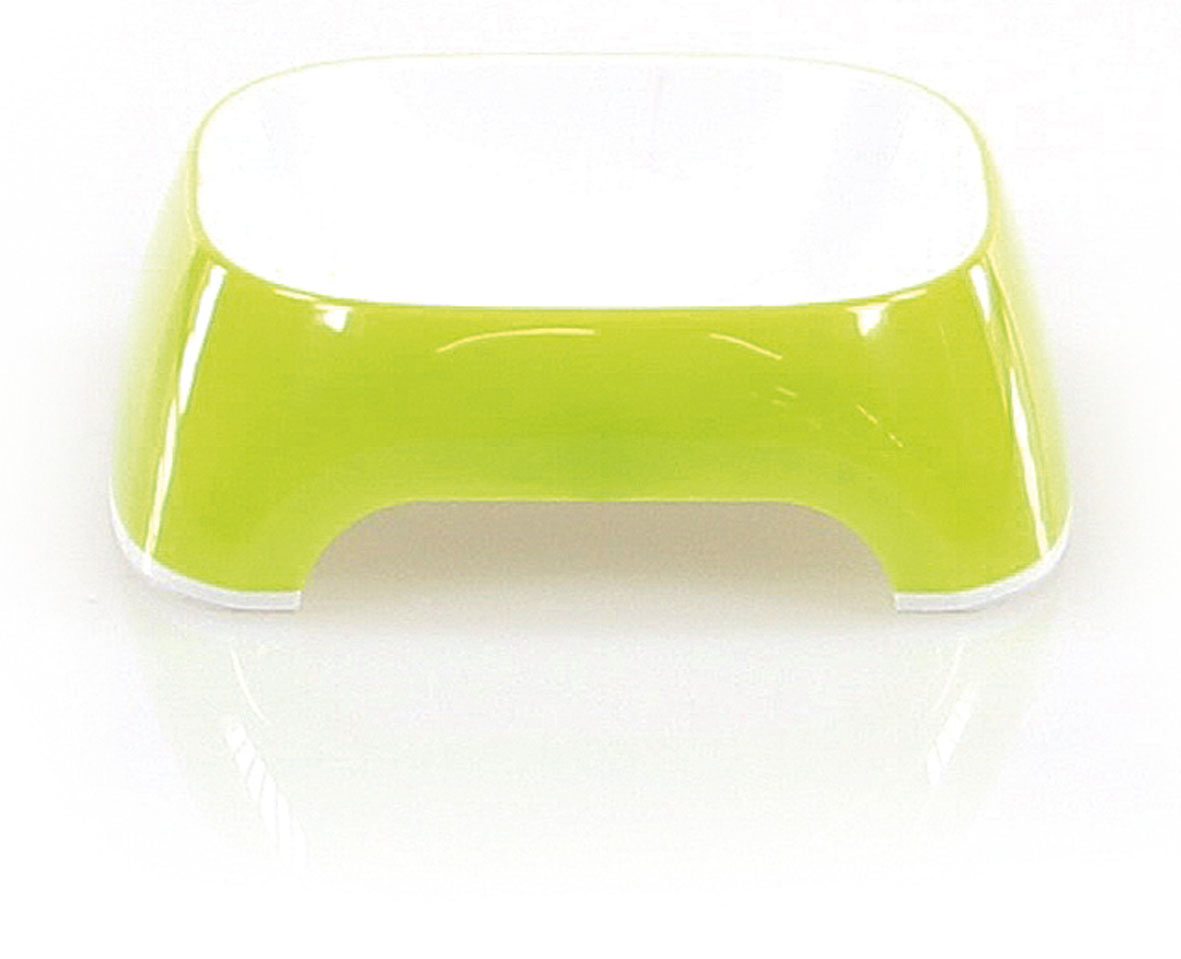 swisspet écuelle Sedona M, vert clair 0,75L, 20x18.5x6cm