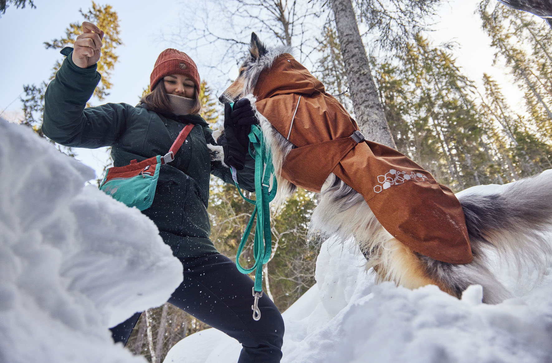  Hurtta Monsoon Coat ECO désert Gr.23