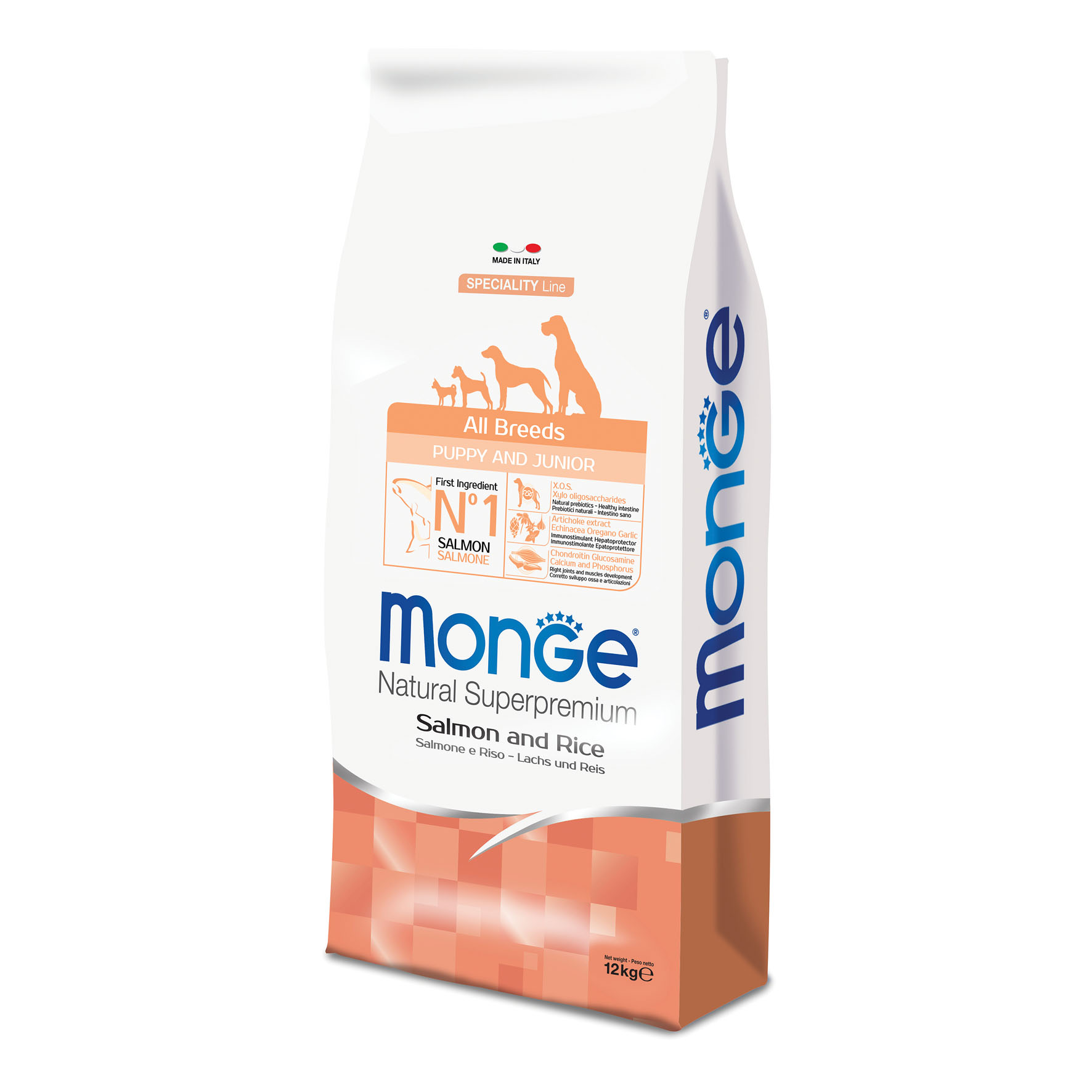 Monge Speciality Line -All Breeds Puppy Junior Saumon 12kg