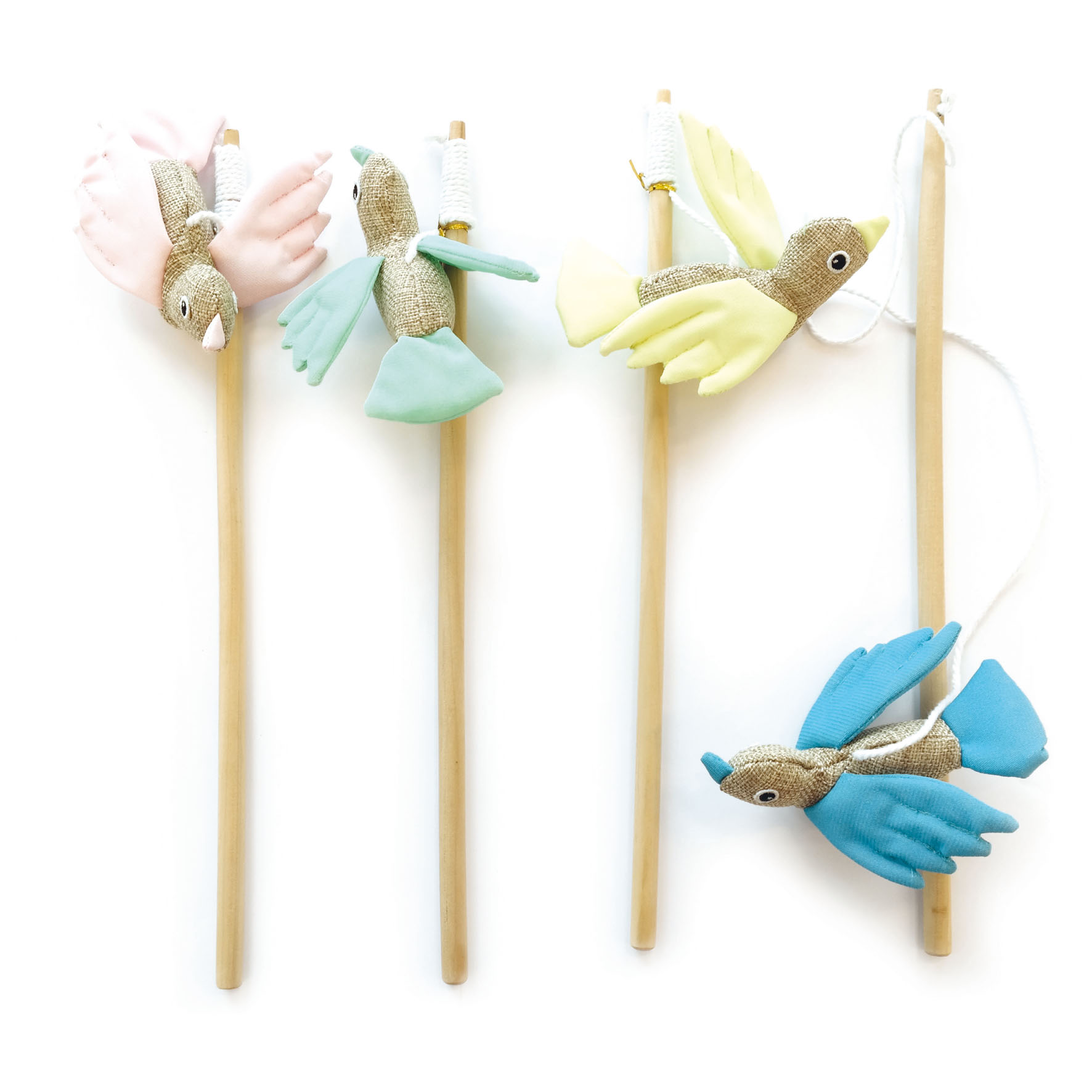 M-Pets Katzenspielangel Vogel, 35cm