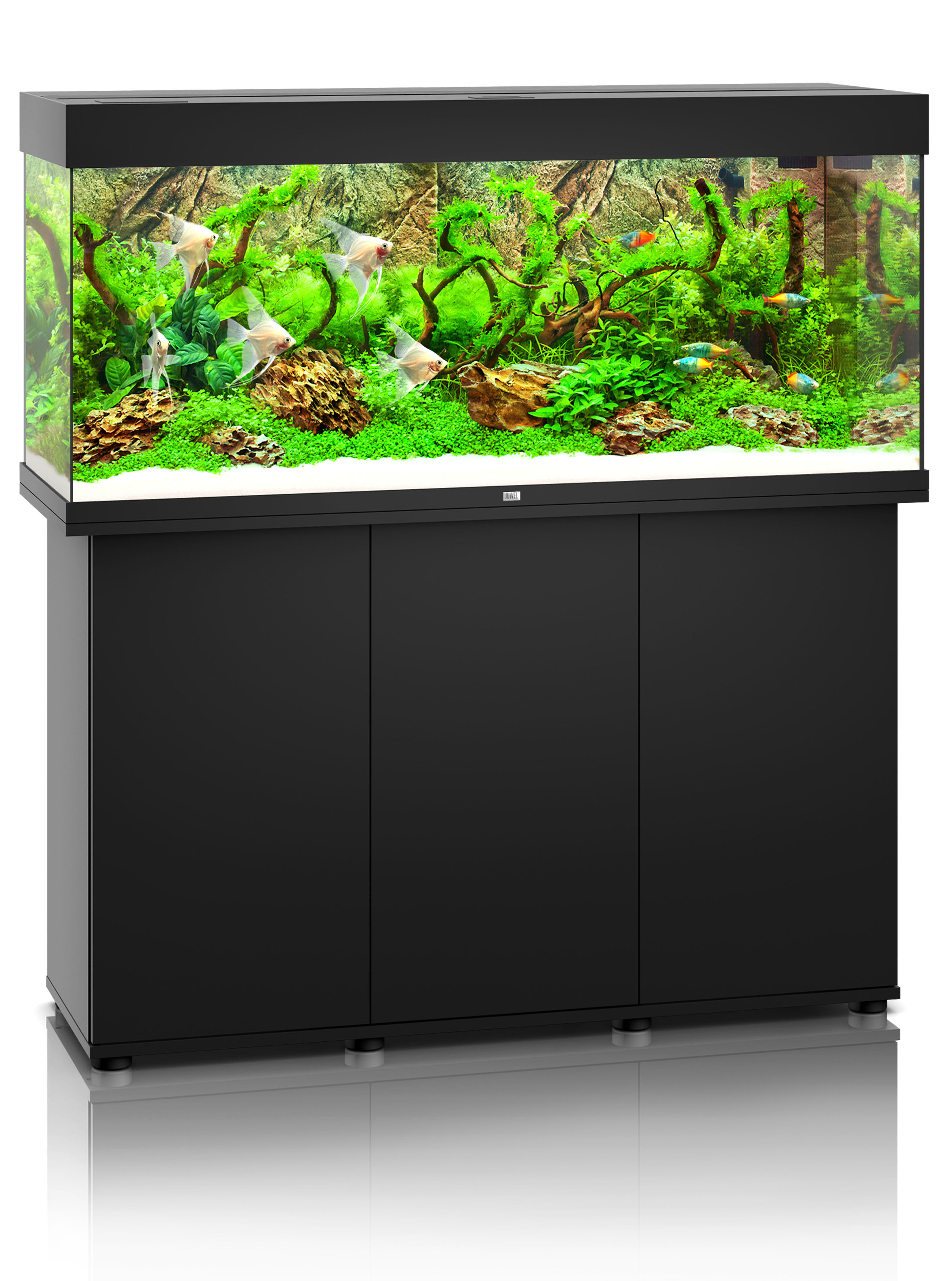 Juwel Aquarium Rio 240 Kombination, schwarz