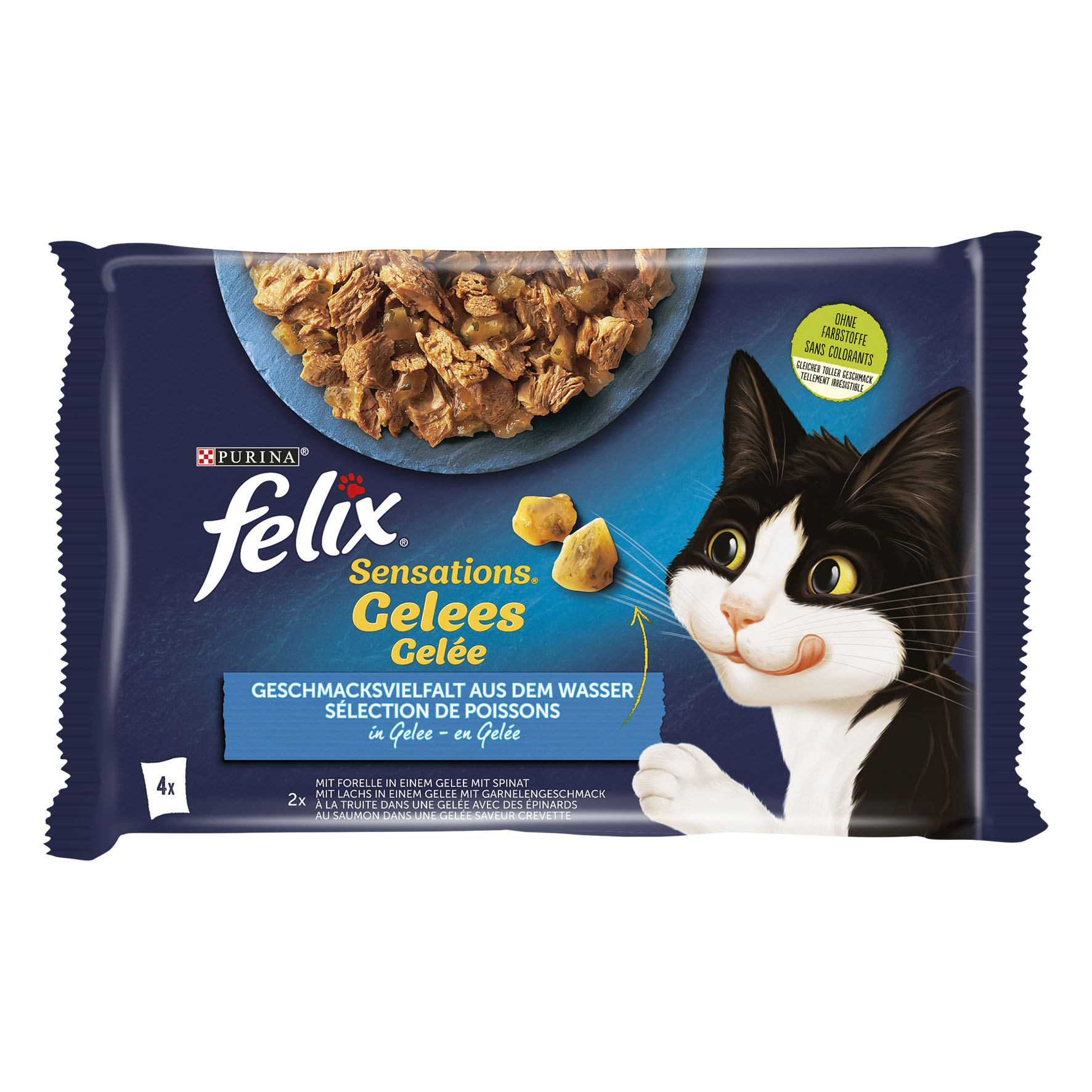 Felix Sensations Poisson, 4x85g