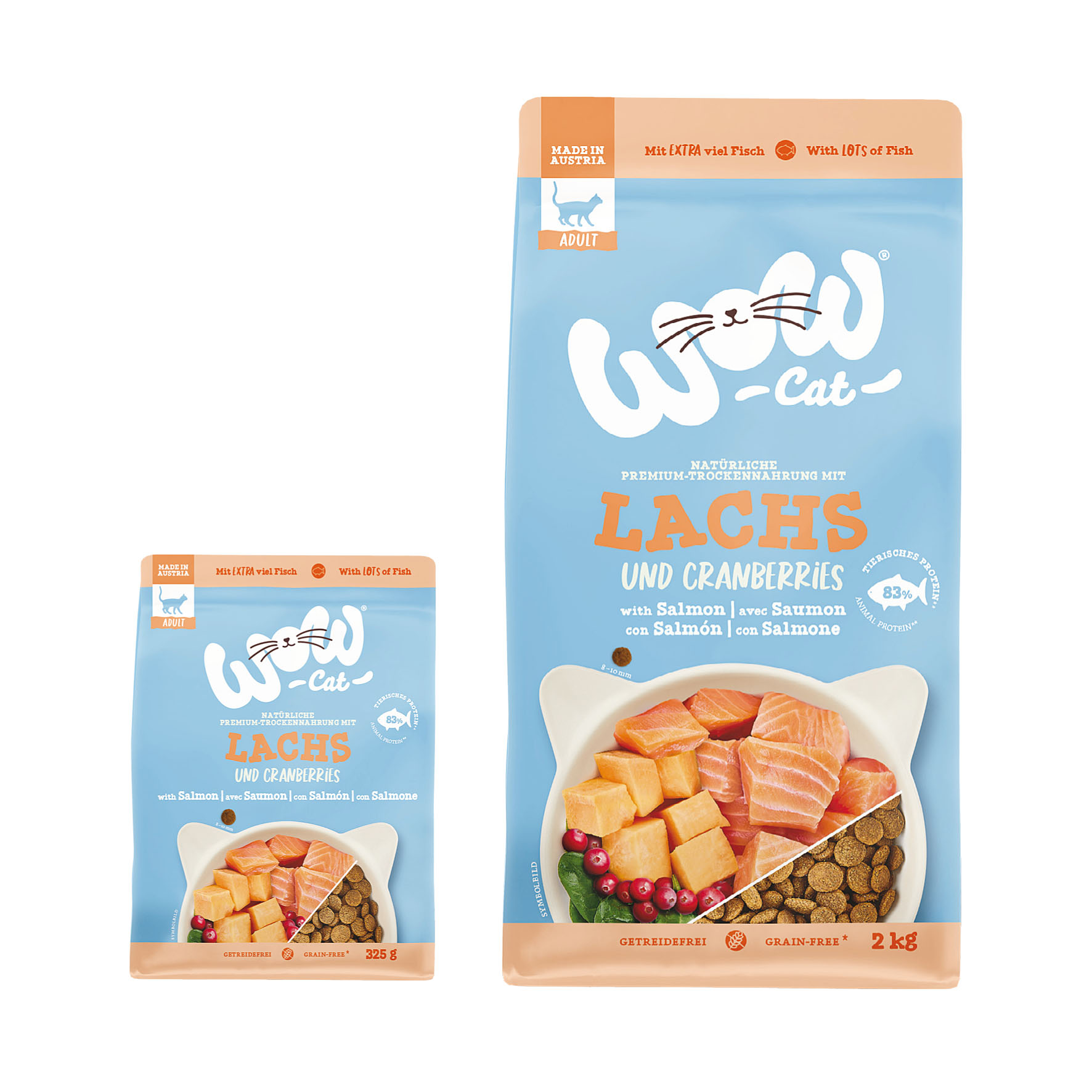 WOW Cat Adult mit Lachs