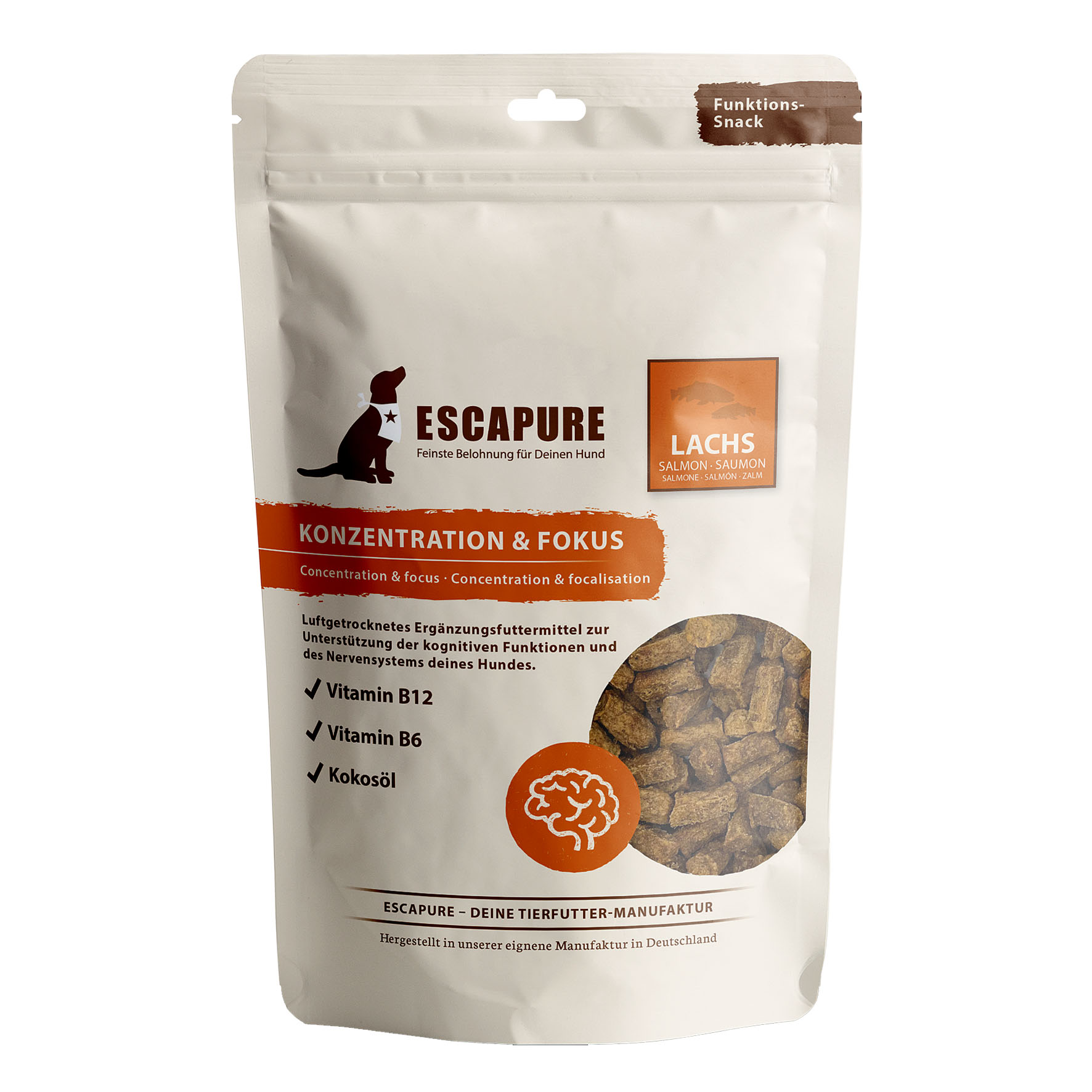Foodwaste-Escapure Concentration&Focus Saumon, 150g