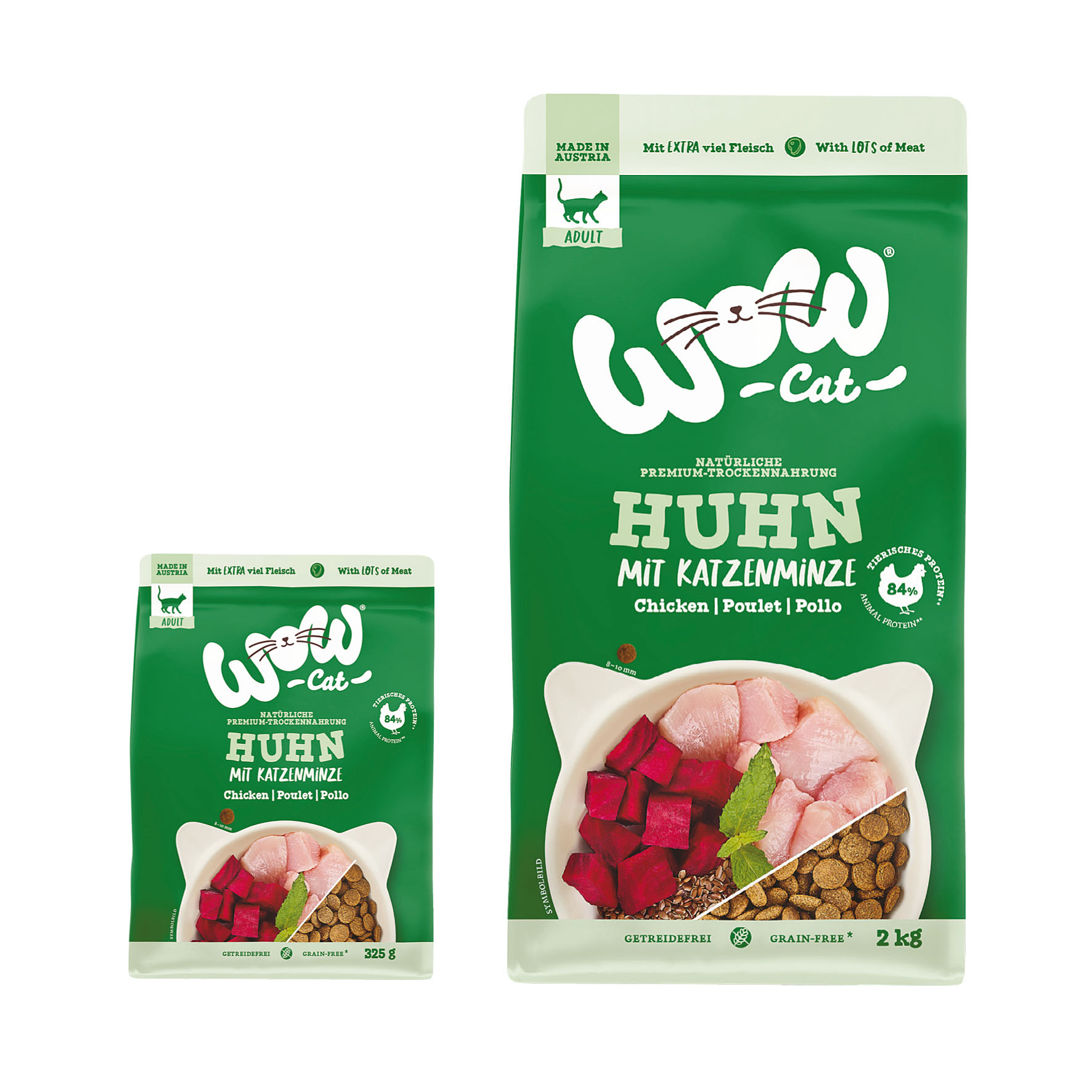 WOW Cat Adult mit Huhn