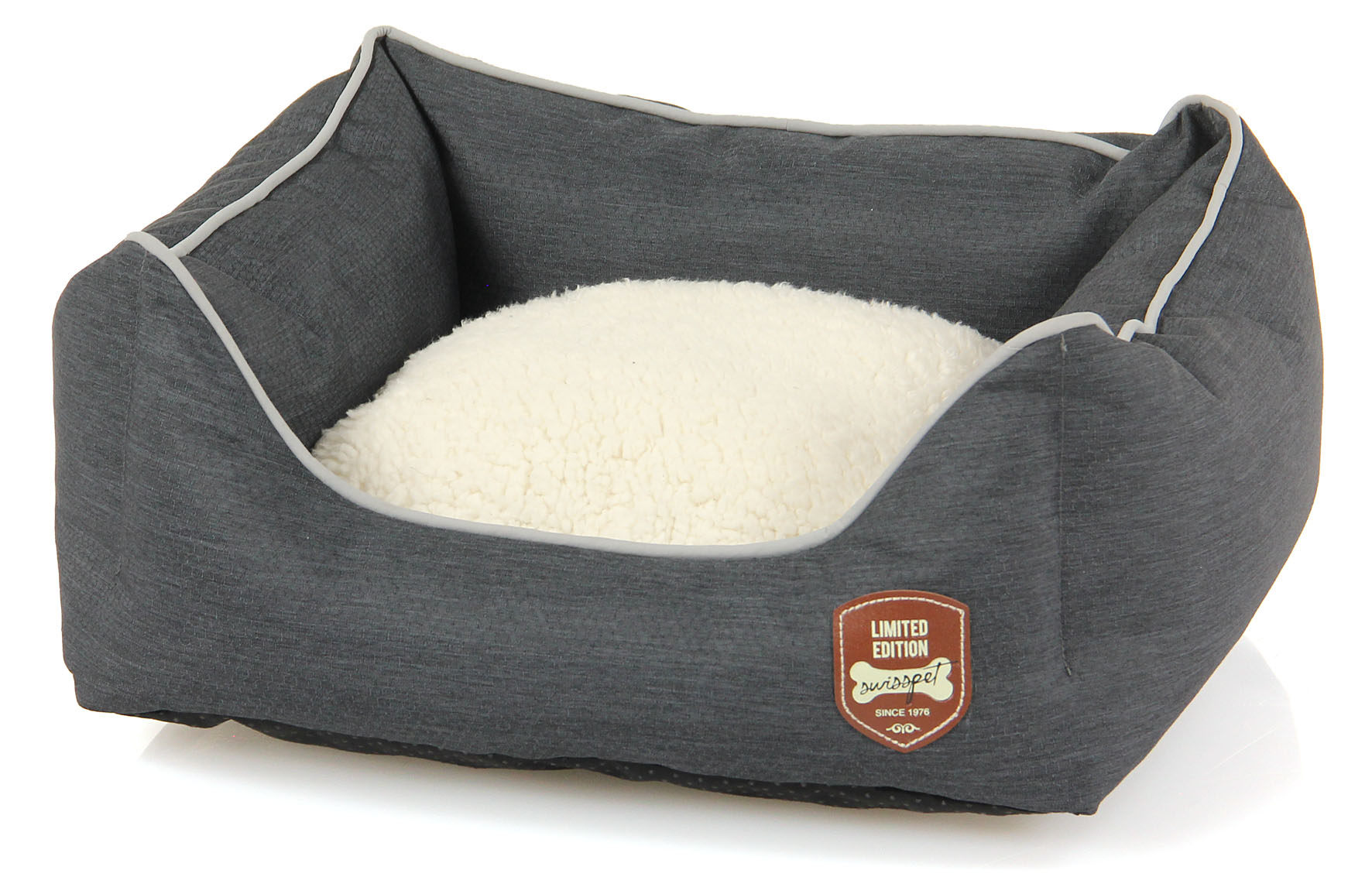 swisspet Bett San Diego, anthrazit, M, 55x50x21cm