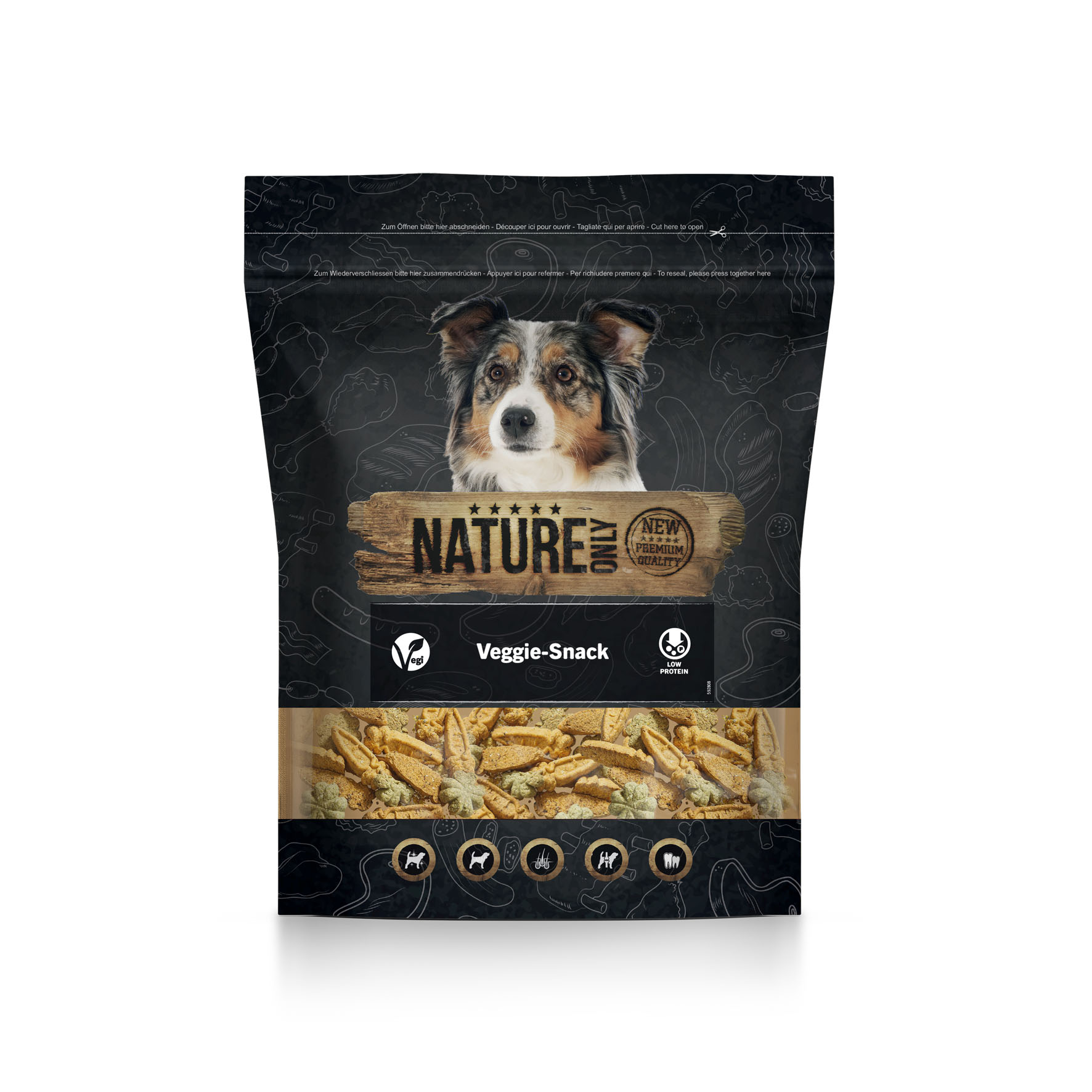 Nature Only Veggi-Snack, 600g