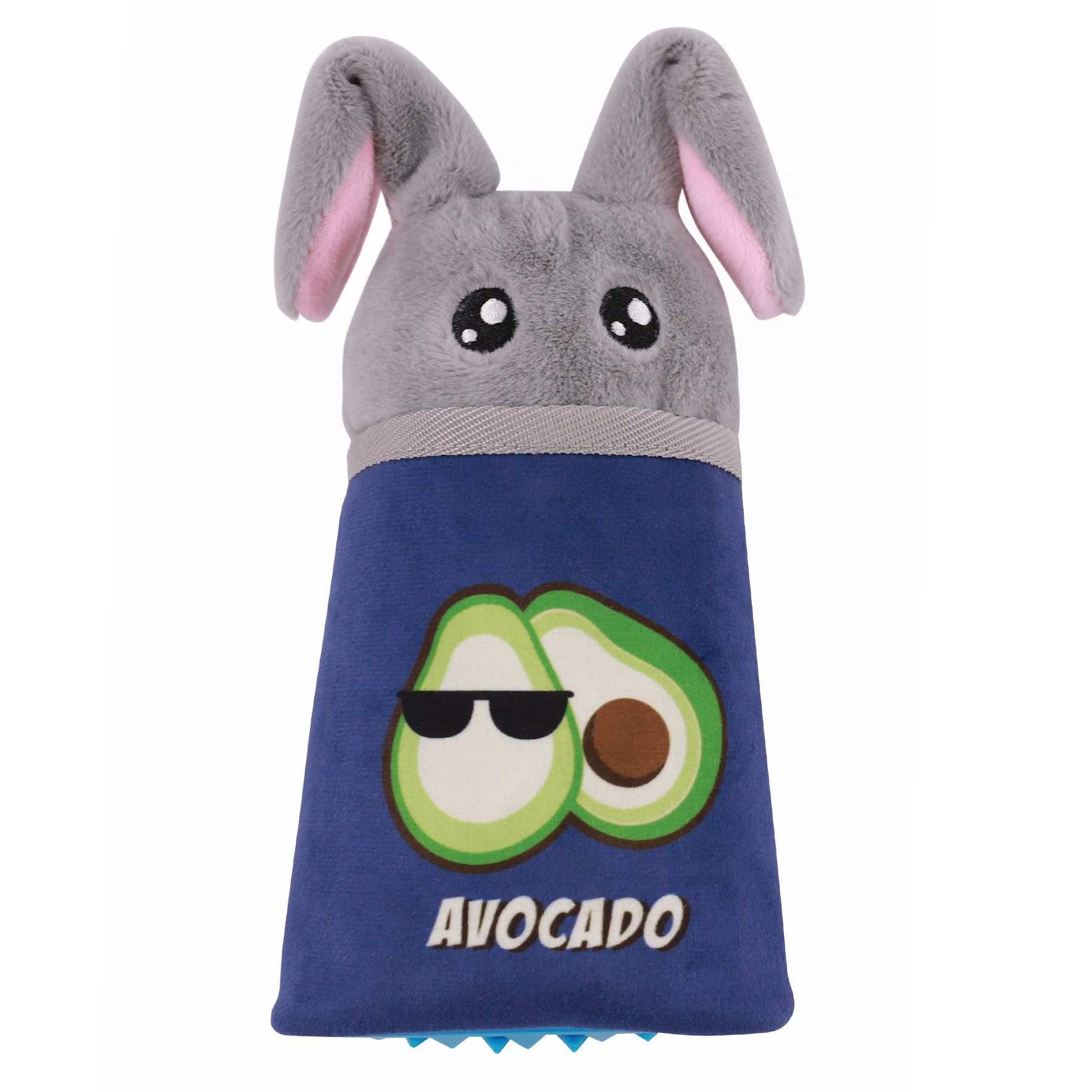 M-Pets Hundespielzeug Roger, Blau & Grau, 11,7 x 5 x 23,5 cm