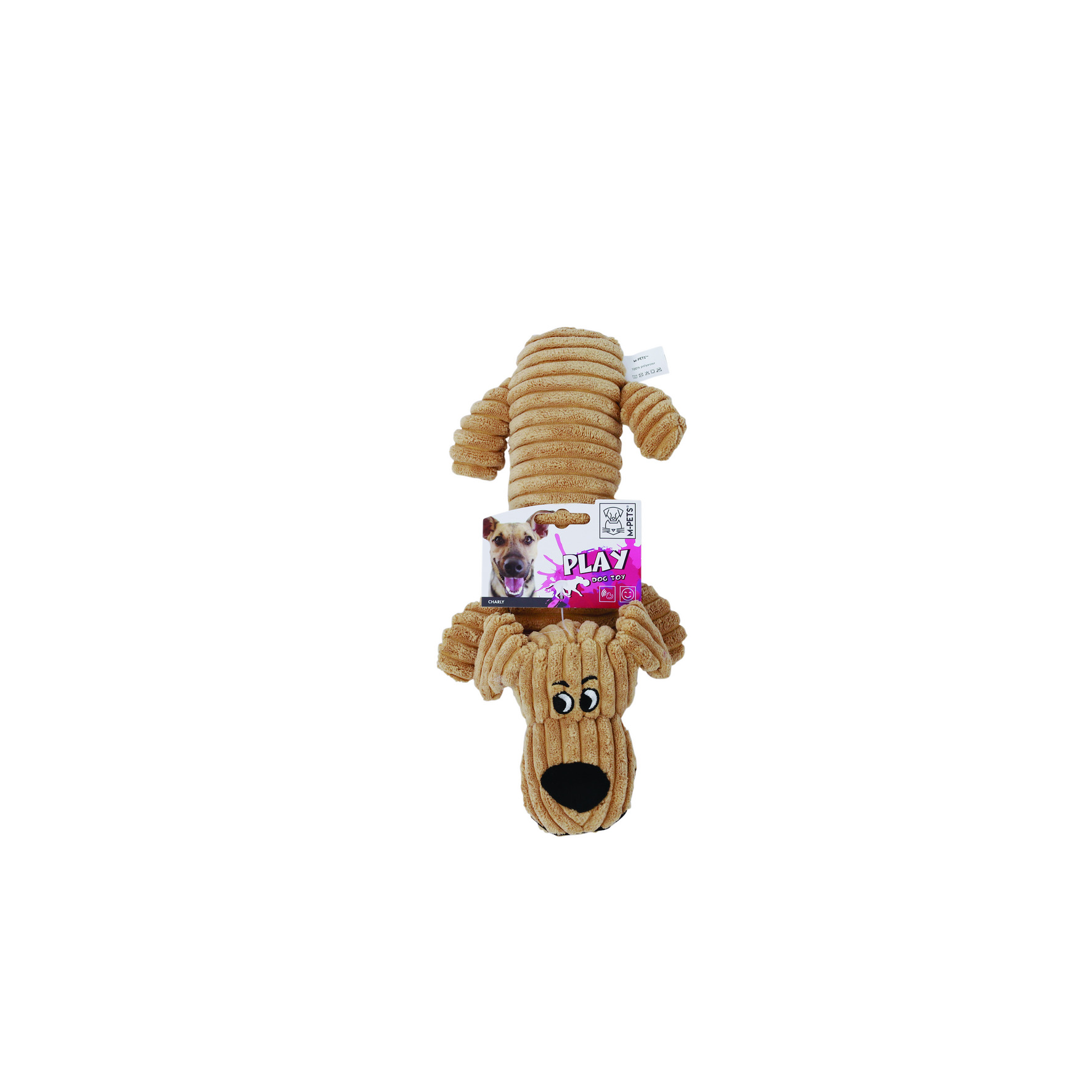 Jouet pour chien M-Pets avec couineur - Charly, 32 × 17 × 9 cm