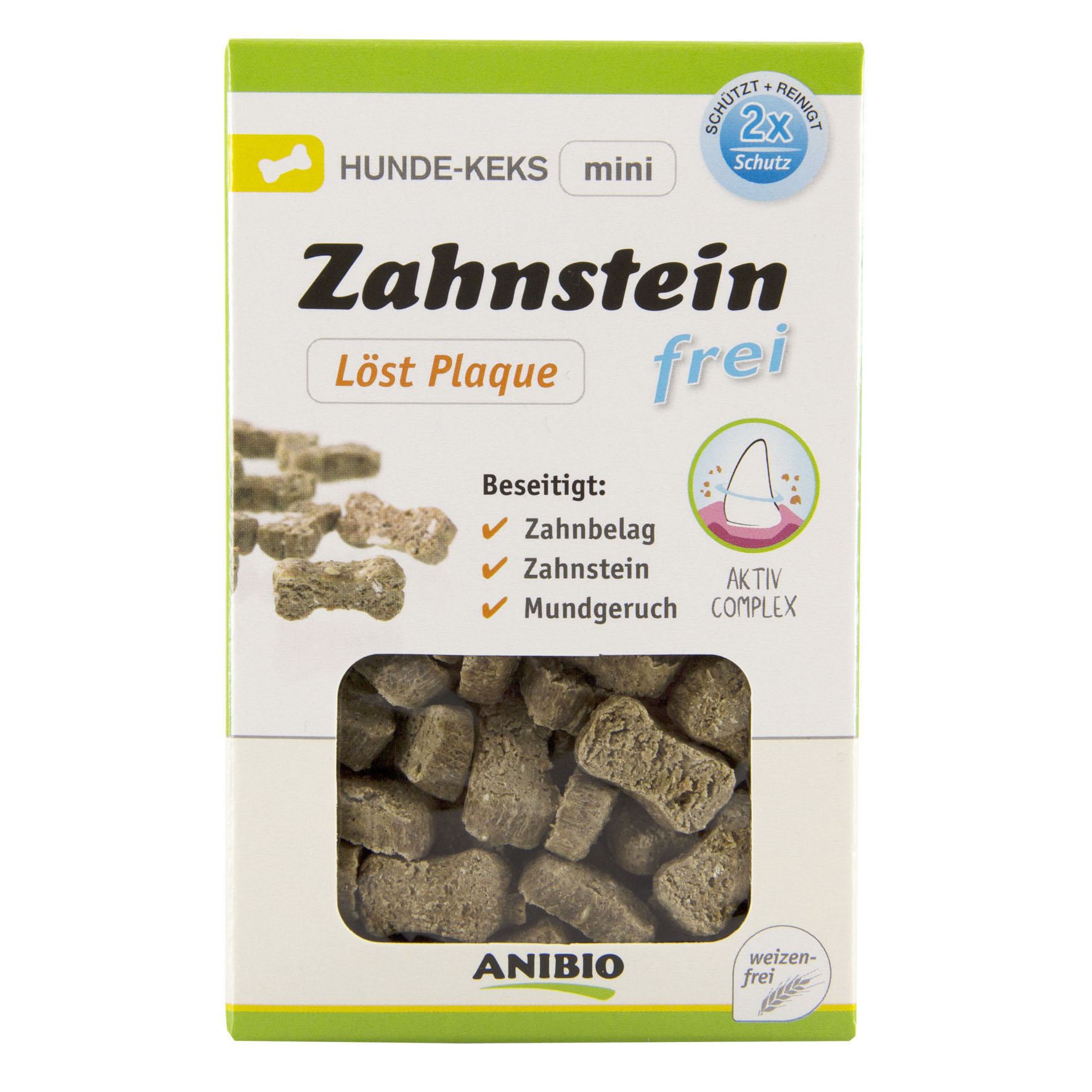 Anibio Zahnstein-frei Keks mini, 190g