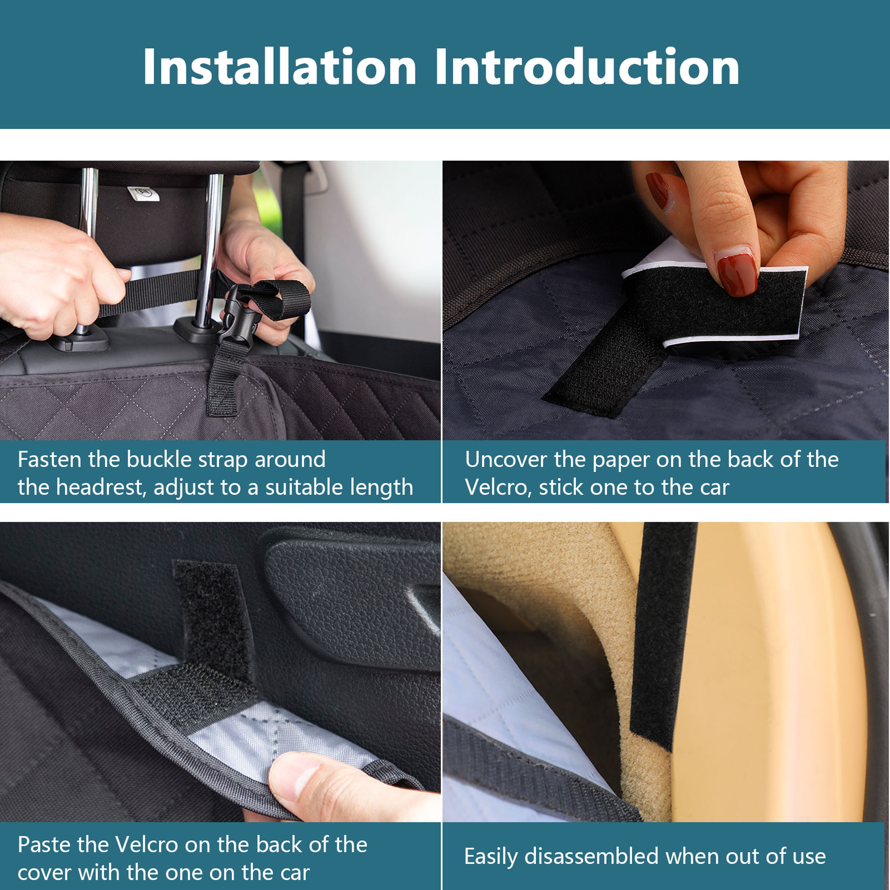 Petsfit couverture de protection du coffre Lucky 100x186cm