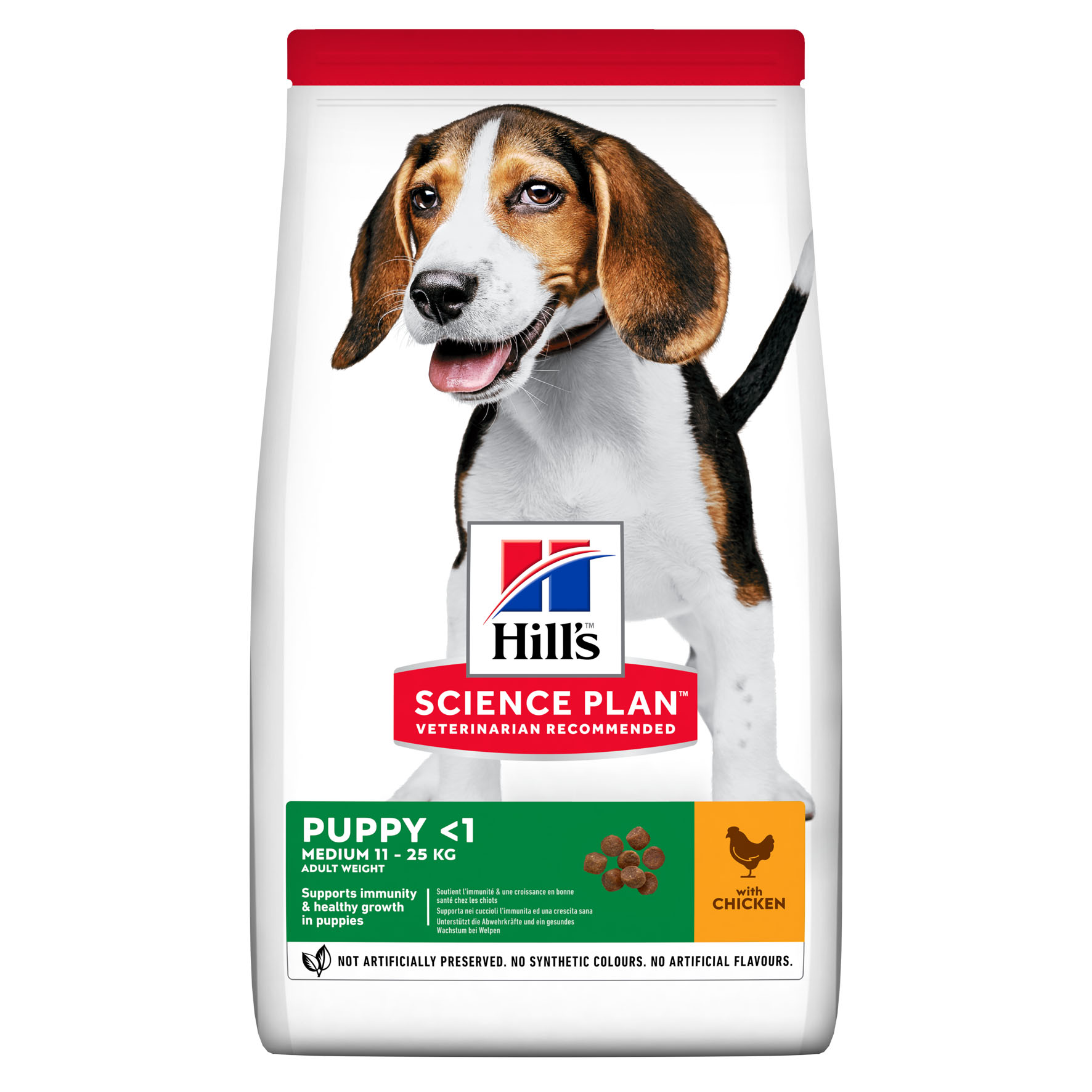 Hill's Science Plan Puppy Healthy Development, Medium, Pollo, 2,5 kg