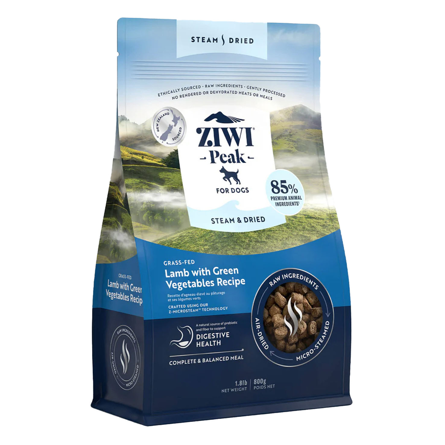 ZIWI Steam&Dried Lamm&Gemüse 