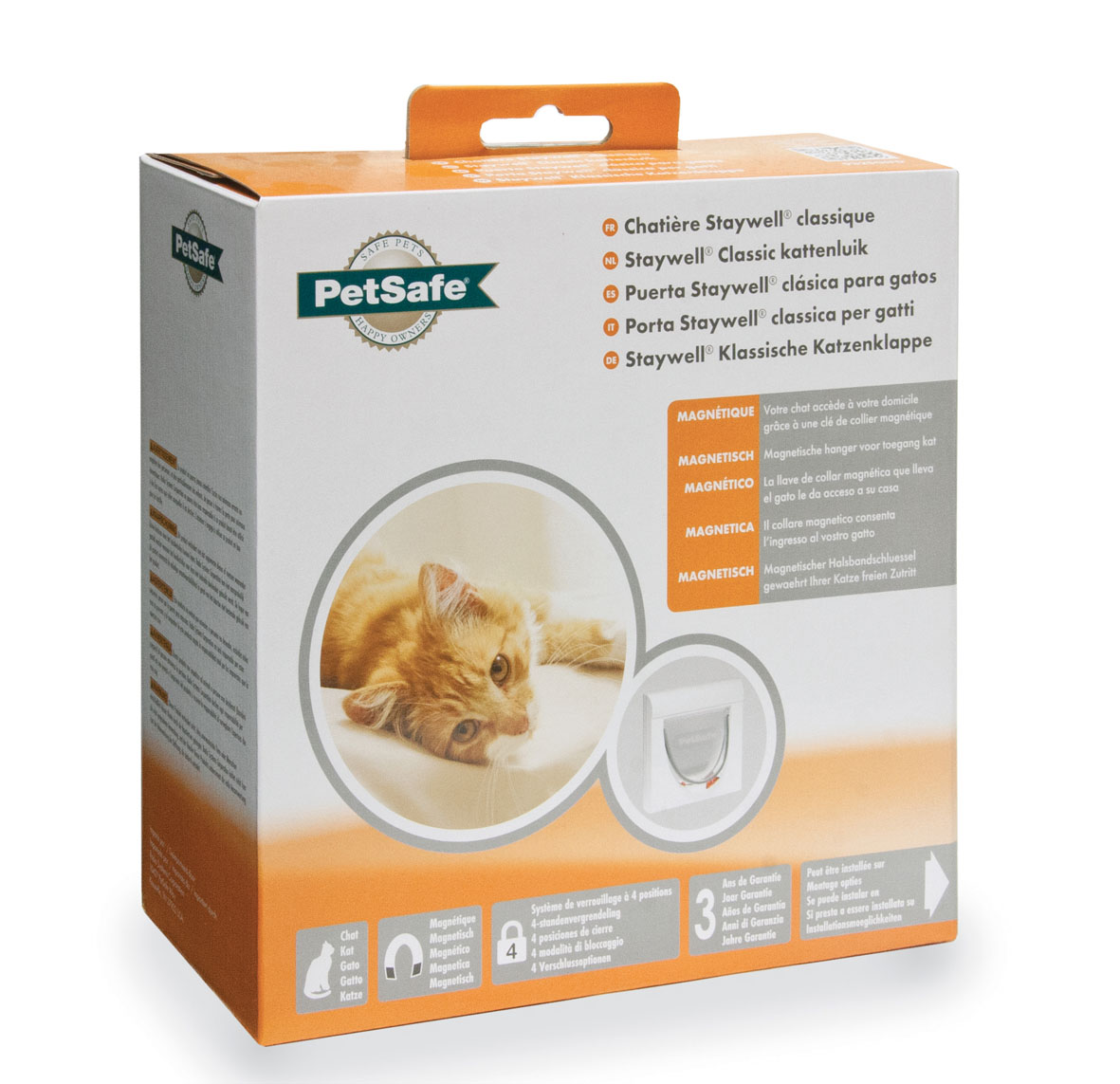 Pet Safe Katzentüre Nr. 932, 4-Weg