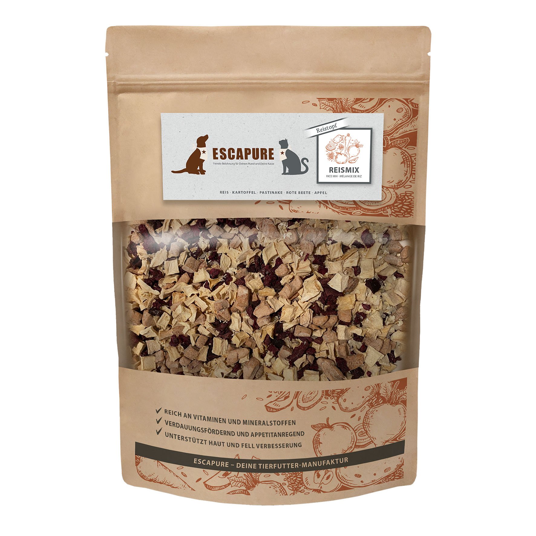 Escapure Müsliflocken Reismix 1Kg
