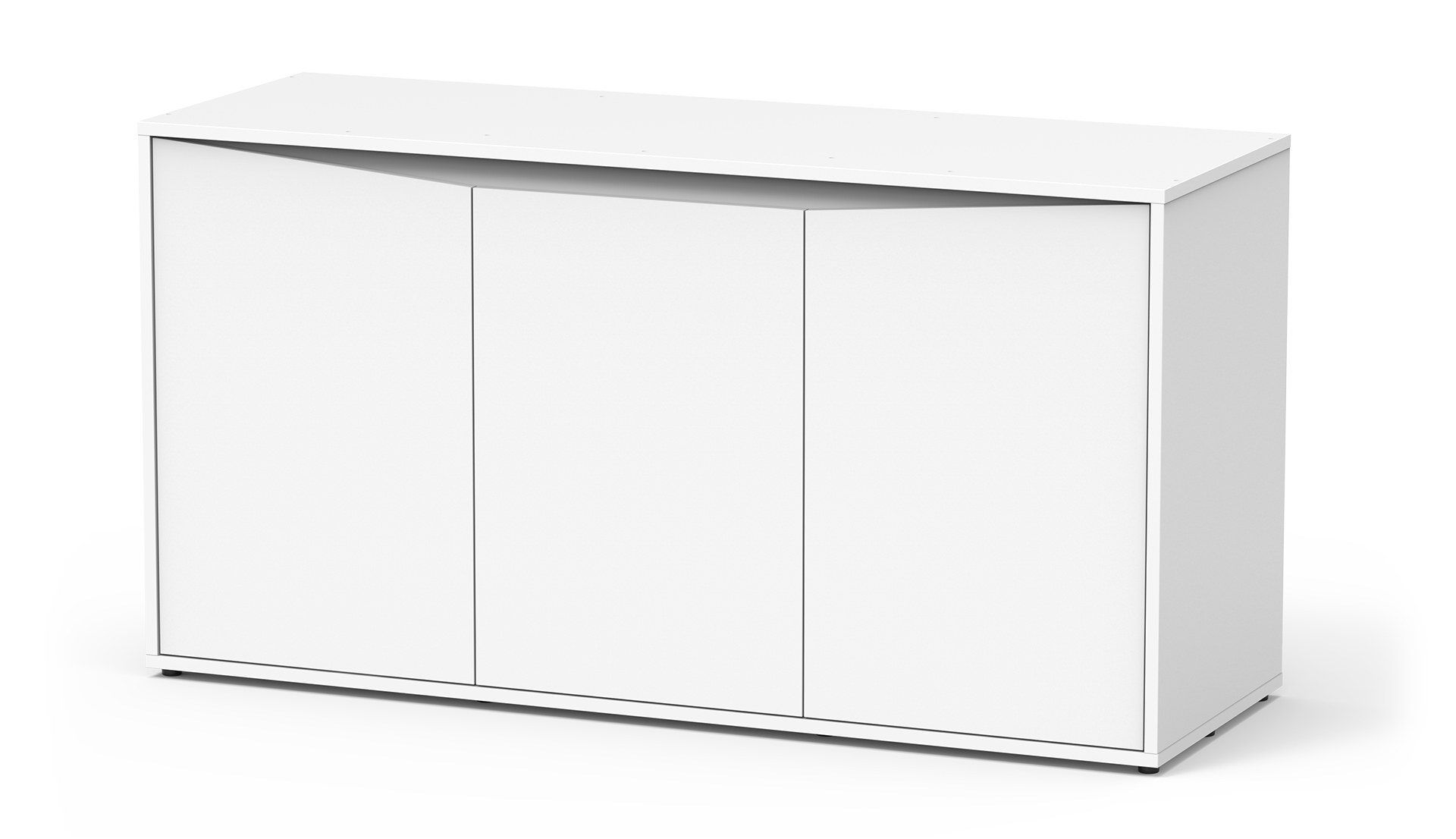 Aquatlantis weisser Schrank zum Aquarium Volga 450